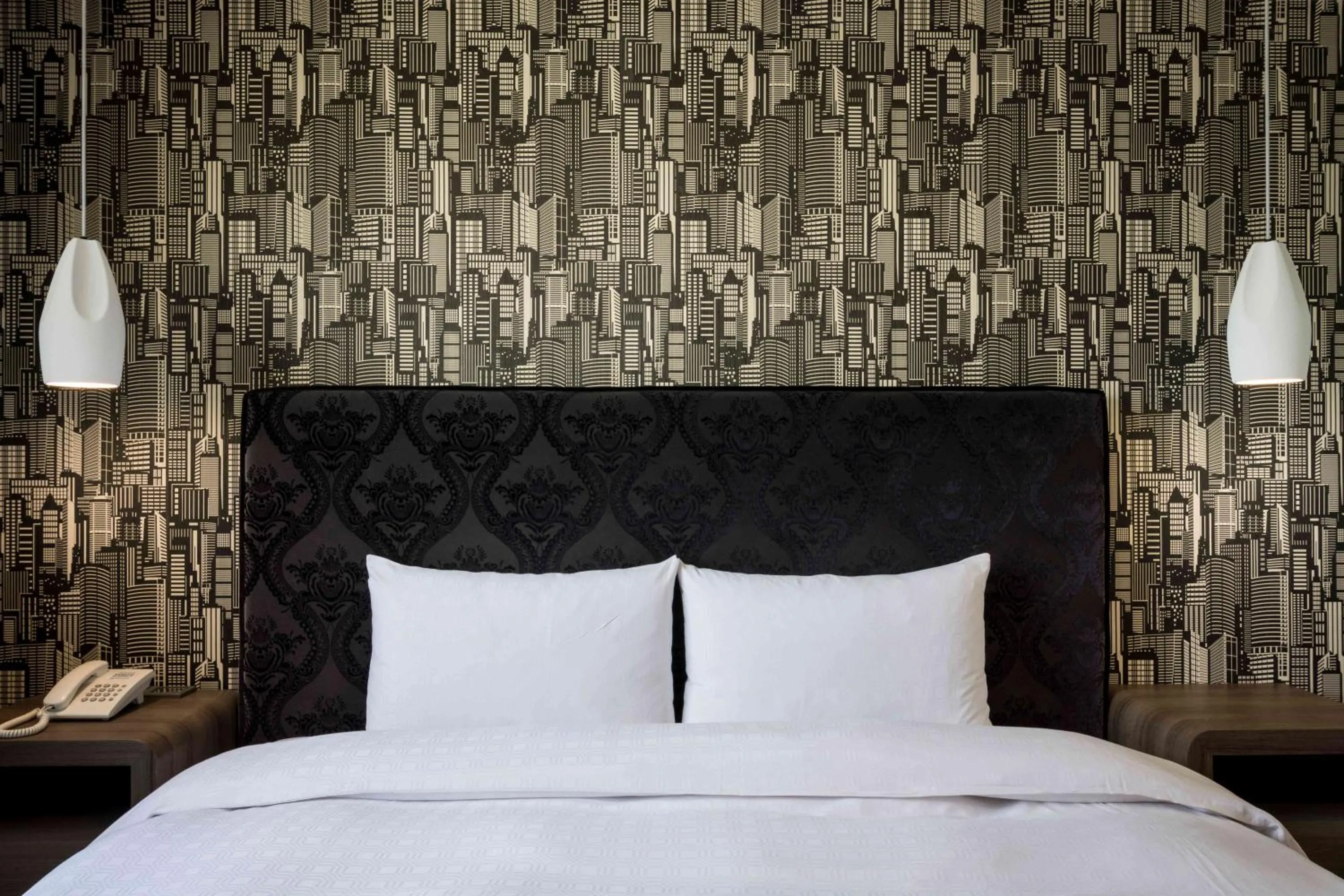 Bed in JUNG-ZAW BUSSINESS HOTEL