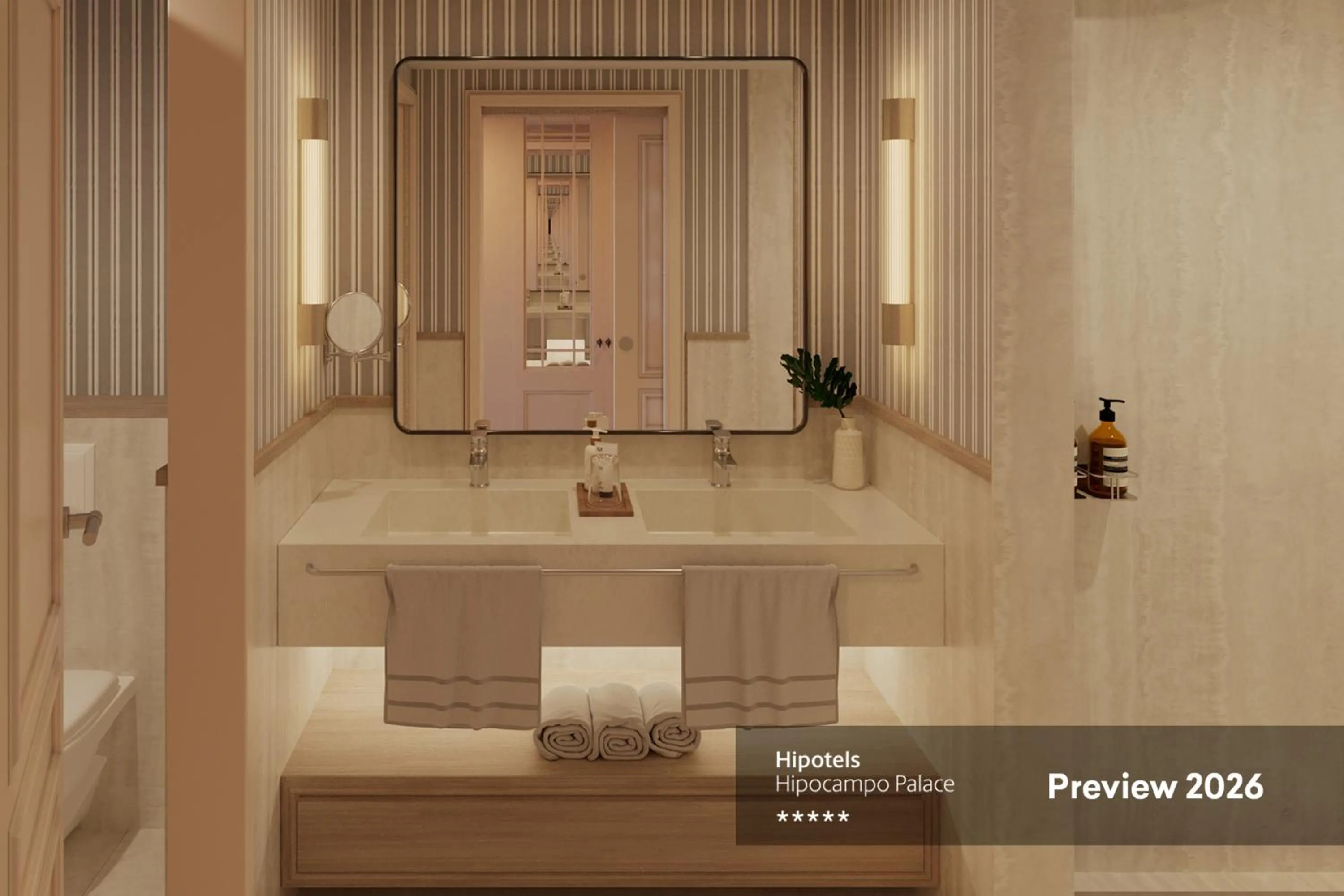 Bathroom in Hipotels Hipocampo Palace & Spa