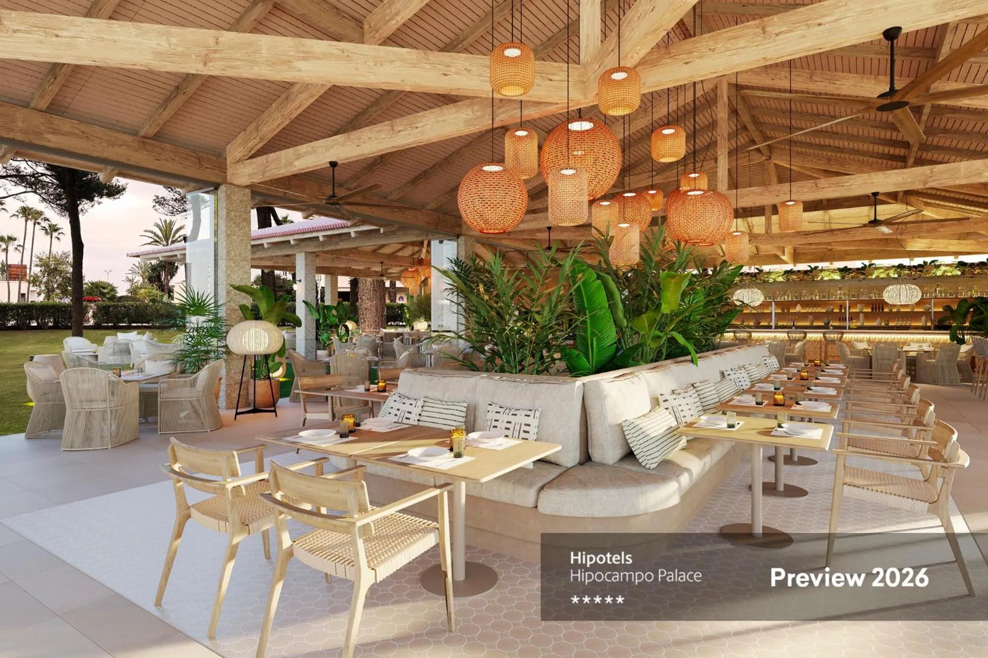 Restaurant/places to eat in Hipotels Hipocampo Palace & Spa