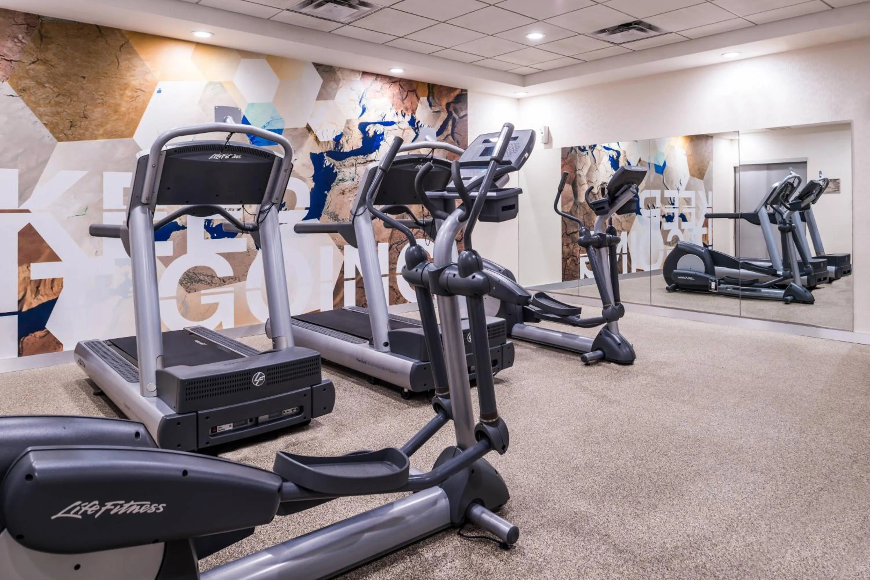 Fitness centre/facilities in SpringHill Suites Temecula Valley Wine Country