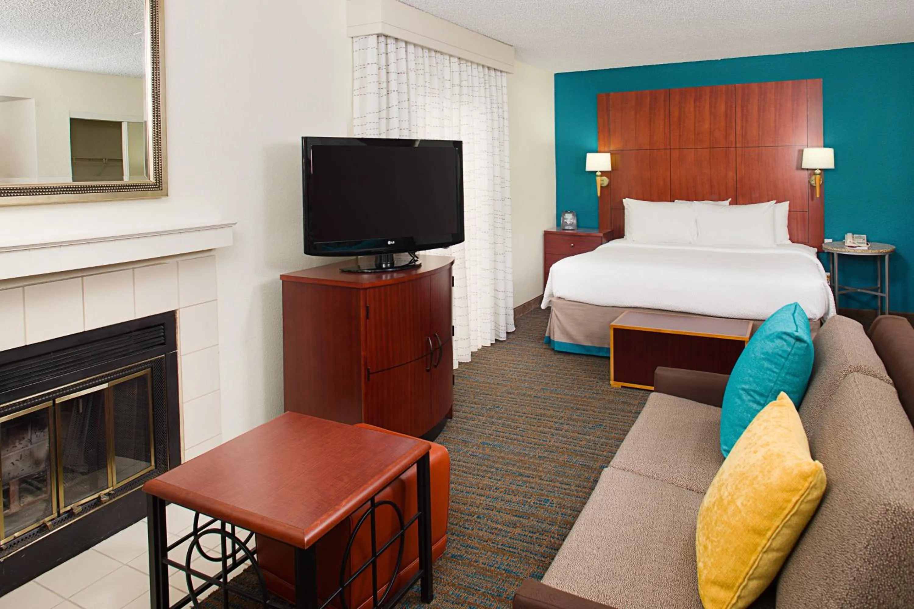 Bedroom, Bed in Residence Inn Ontario Airport
