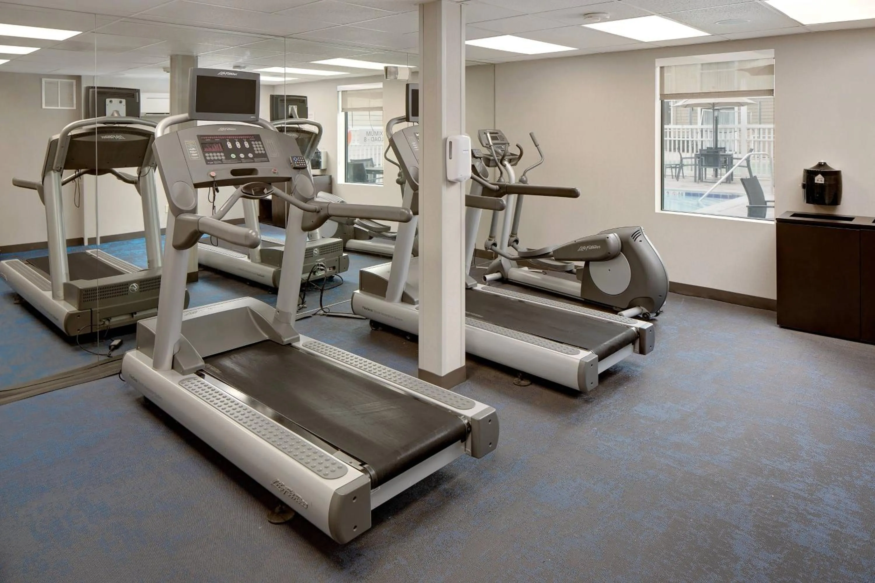 Fitness centre/facilities in Residence Inn Ontario Airport