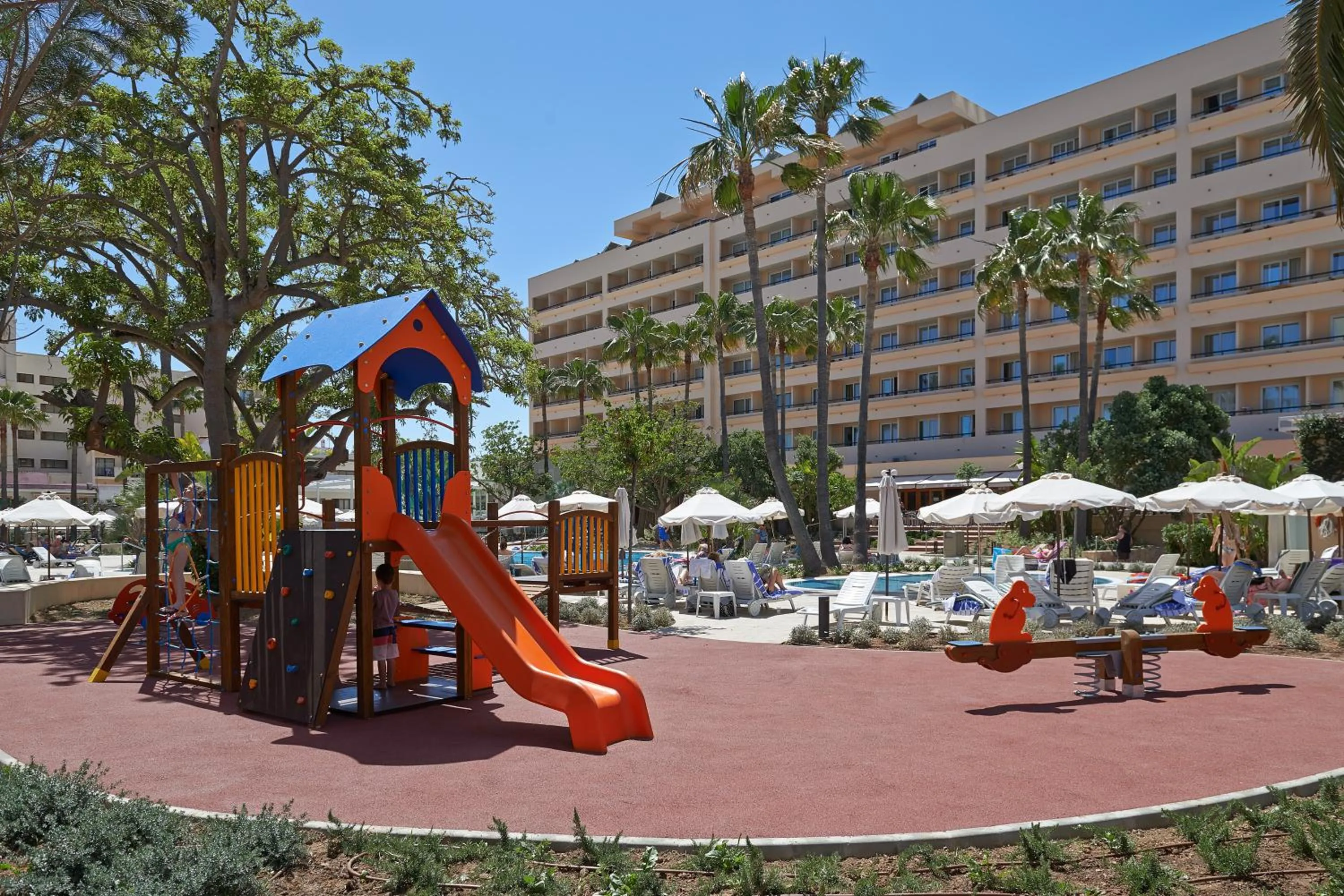 Children play ground in Hipotels Said