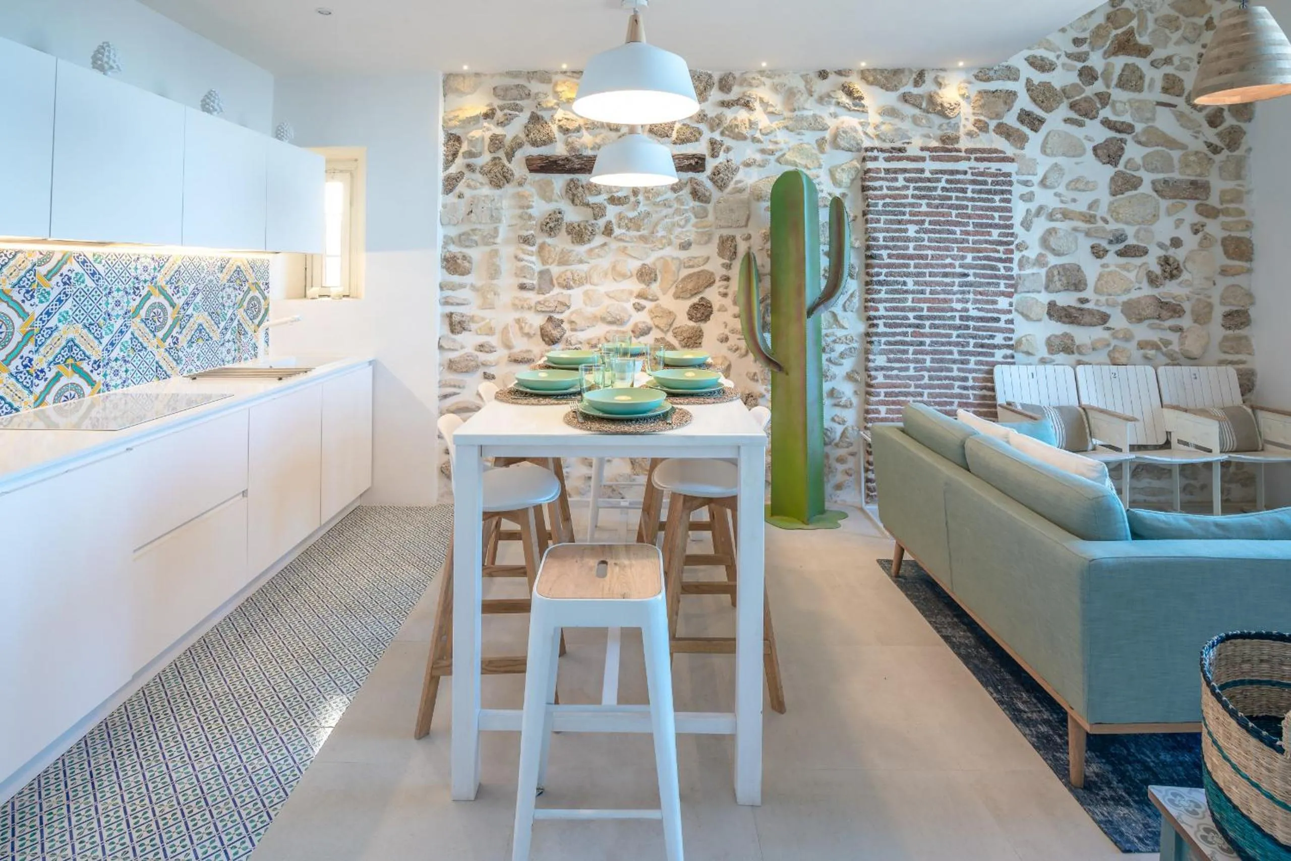 Dining area, Bed in Veronique by Dimore in Sicily