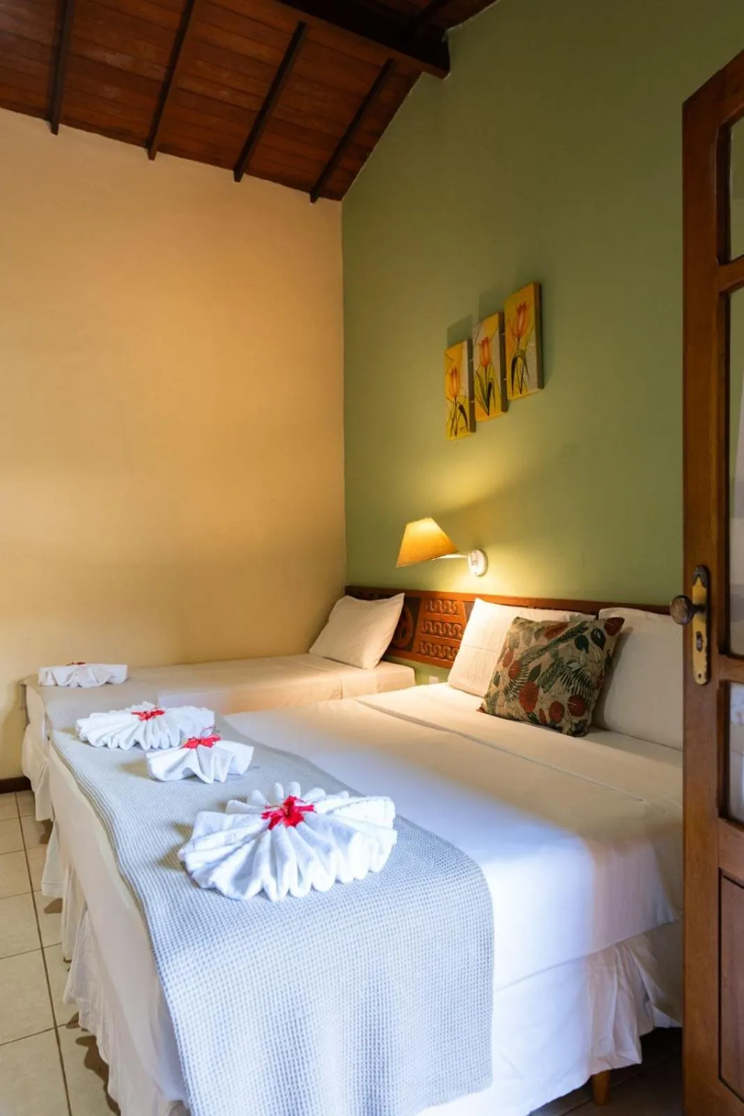 Bed in Pousada Pedra Torta