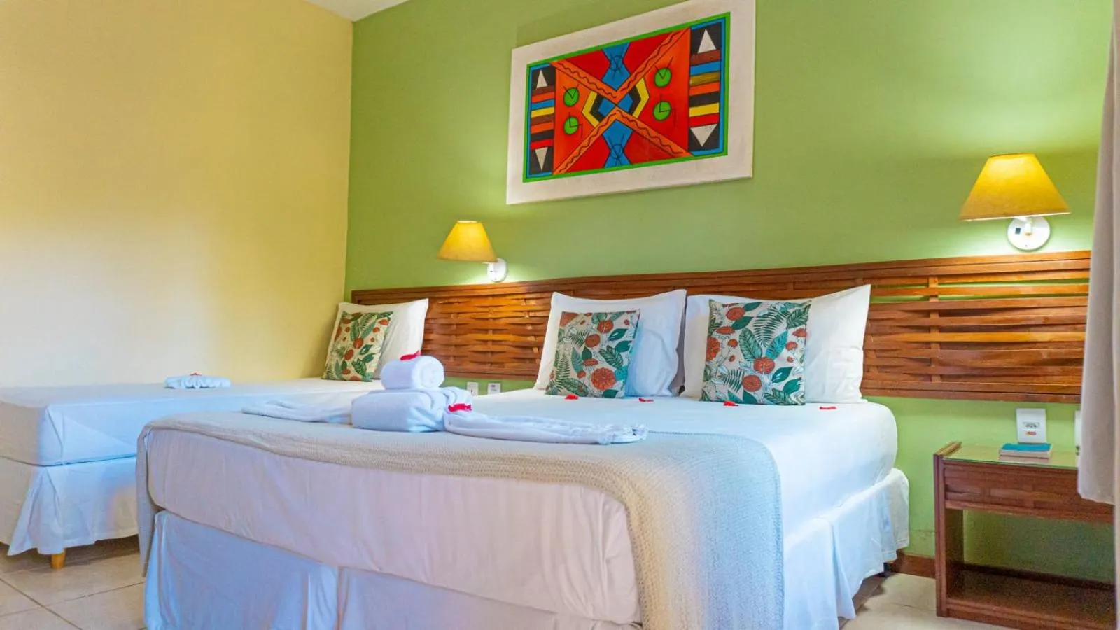 Bed in Pousada Pedra Torta