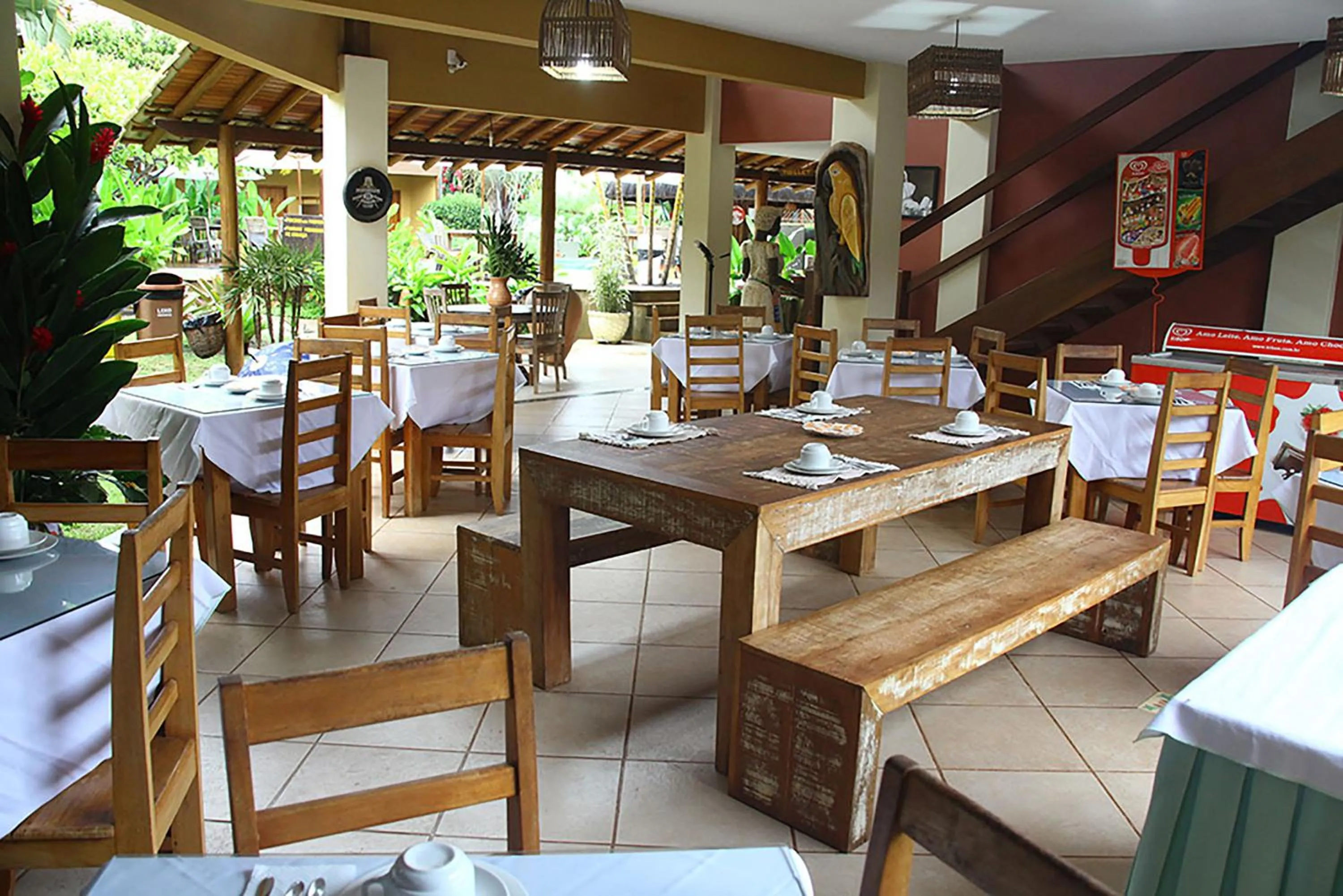 Living room in Pousada Pedra Torta