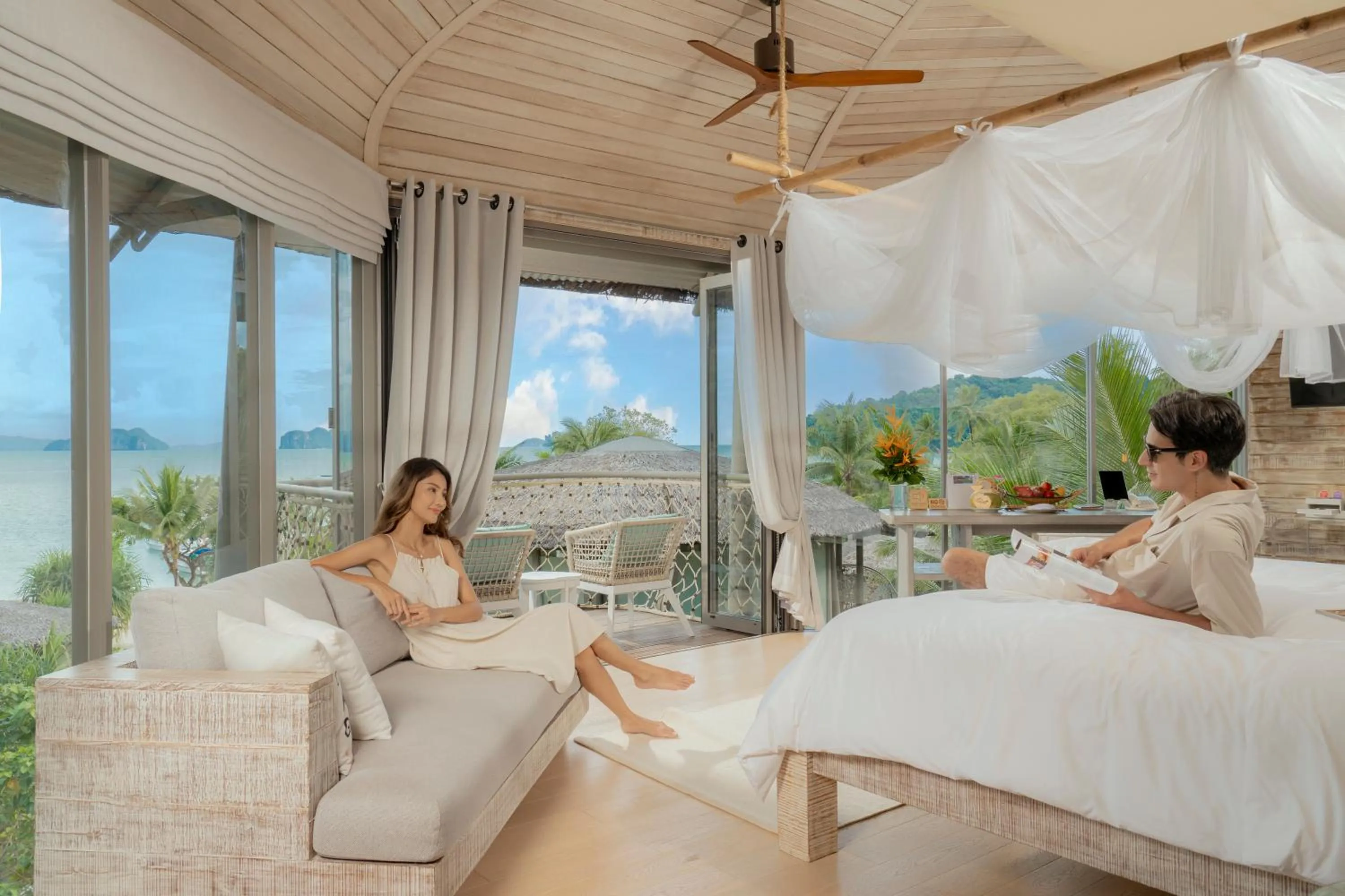 Bedroom in TreeHouse Villas Koh Yao - Adults Only