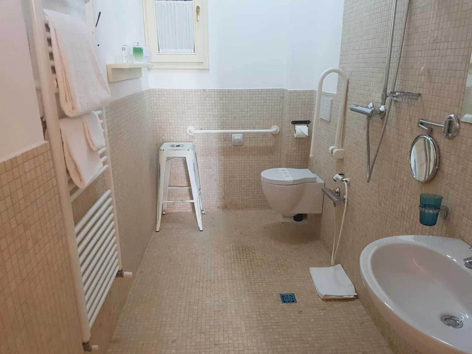 Shower in Locanda di Casa Spadoni