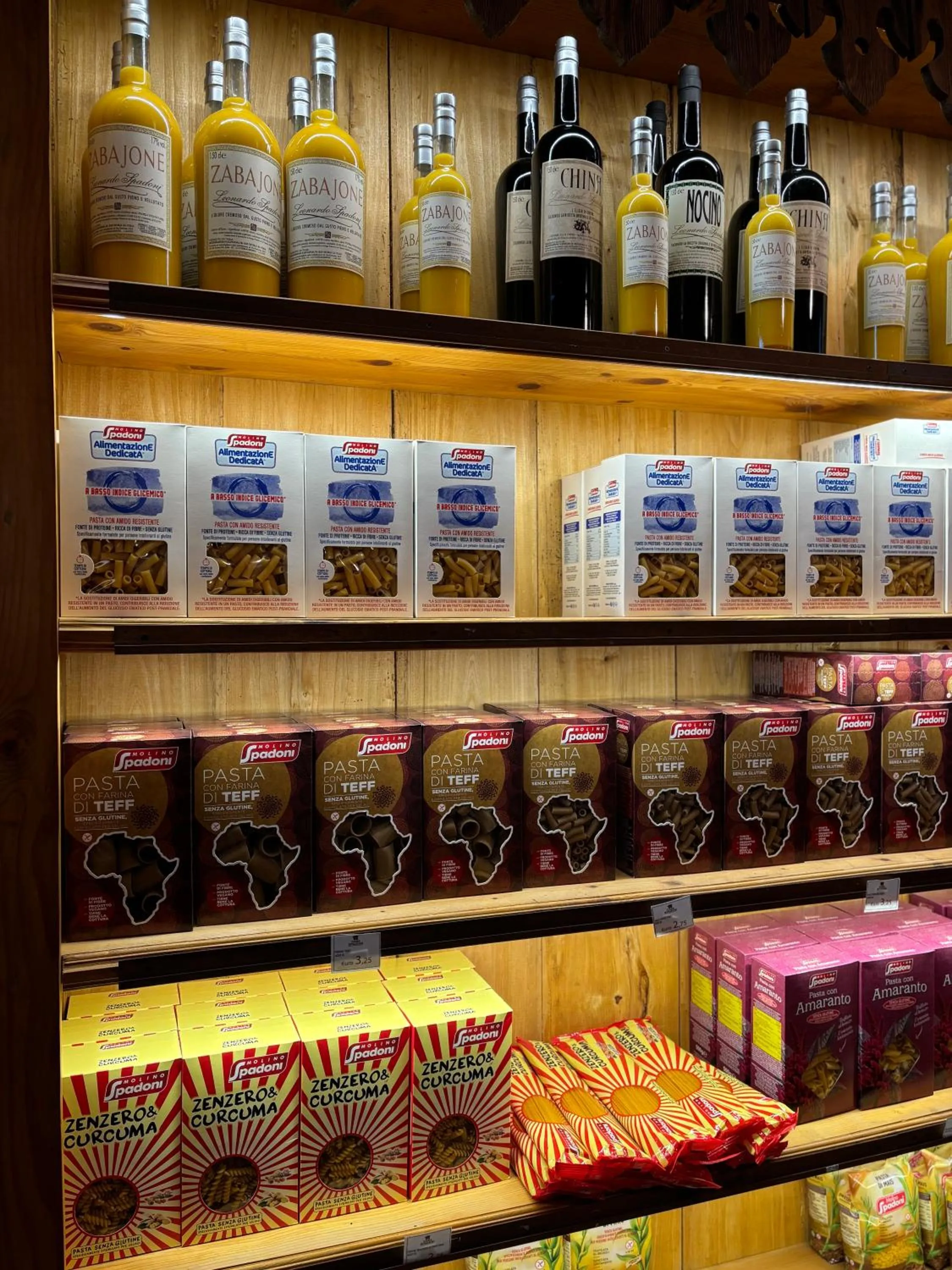 On-site shops in Locanda di Casa Spadoni