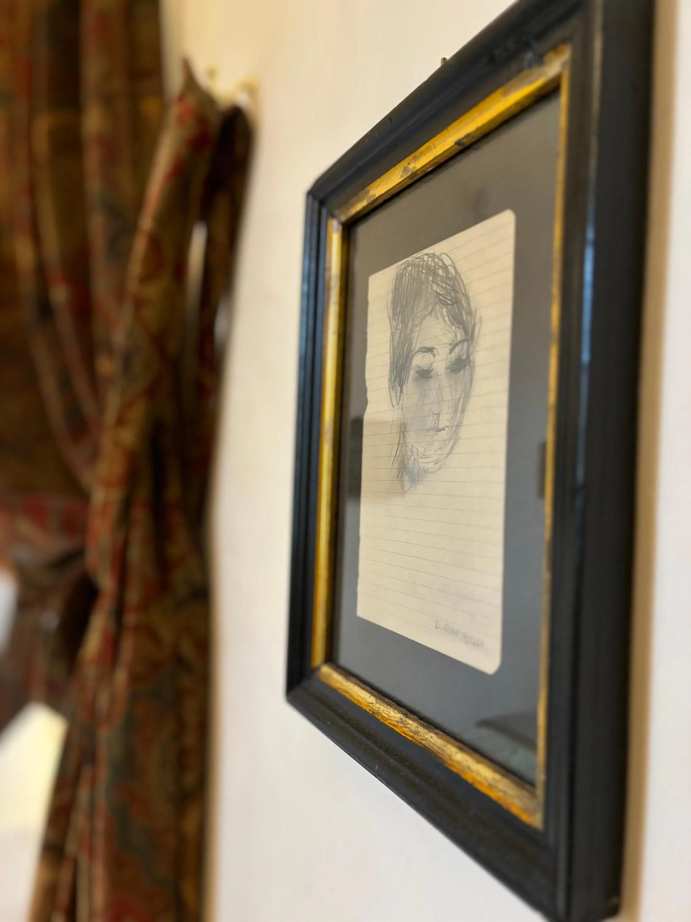 Decorative detail in Locanda di Casa Spadoni