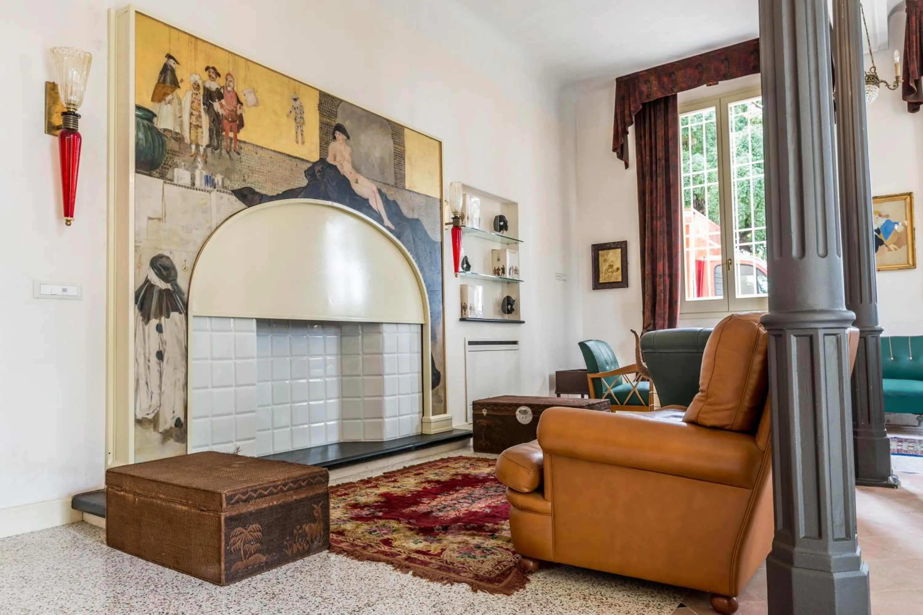 Communal lounge/ TV room in Locanda di Casa Spadoni