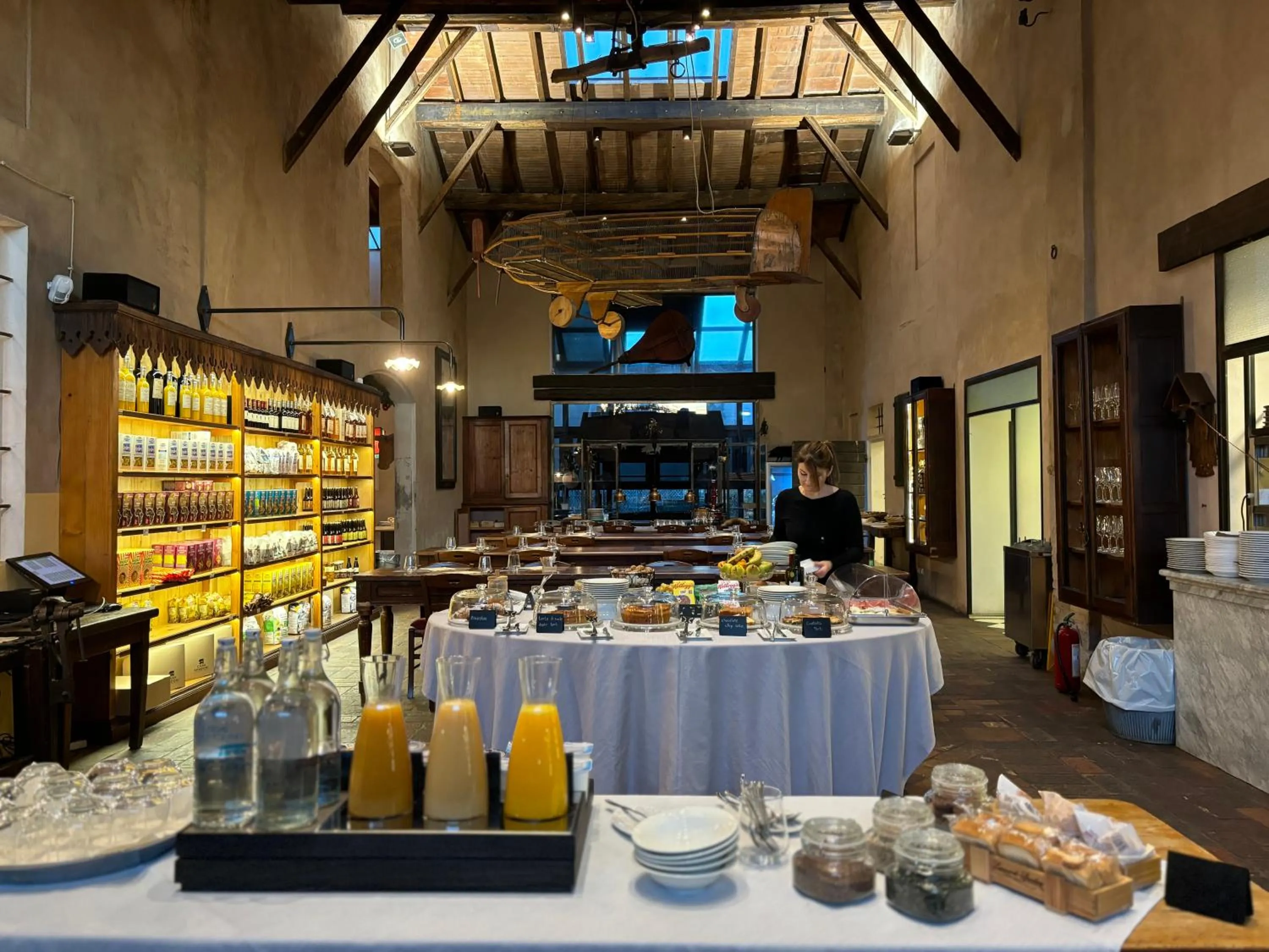 Buffet breakfast in Locanda di Casa Spadoni