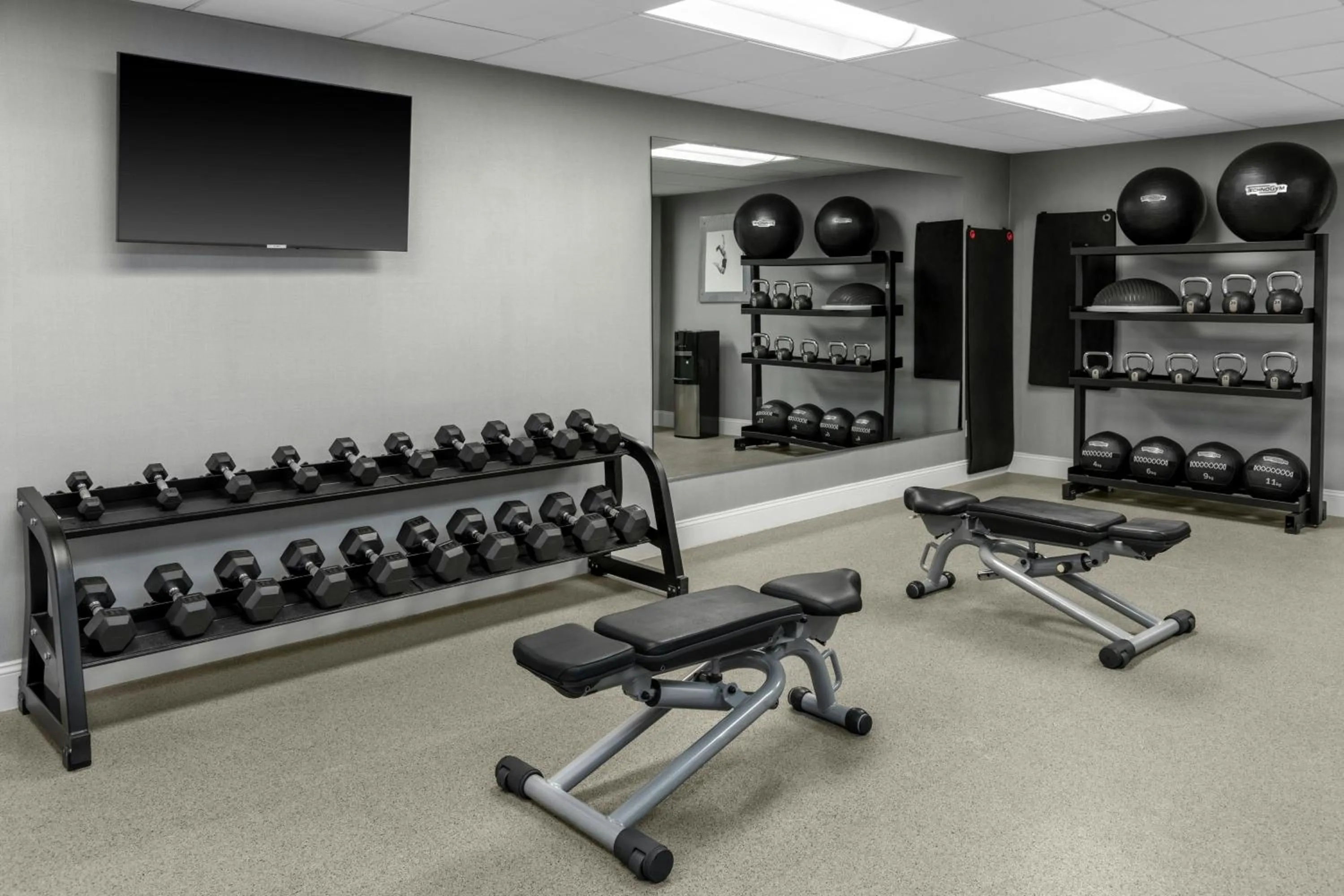 Fitness centre/facilities in Courtyard Palo Alto Los Altos