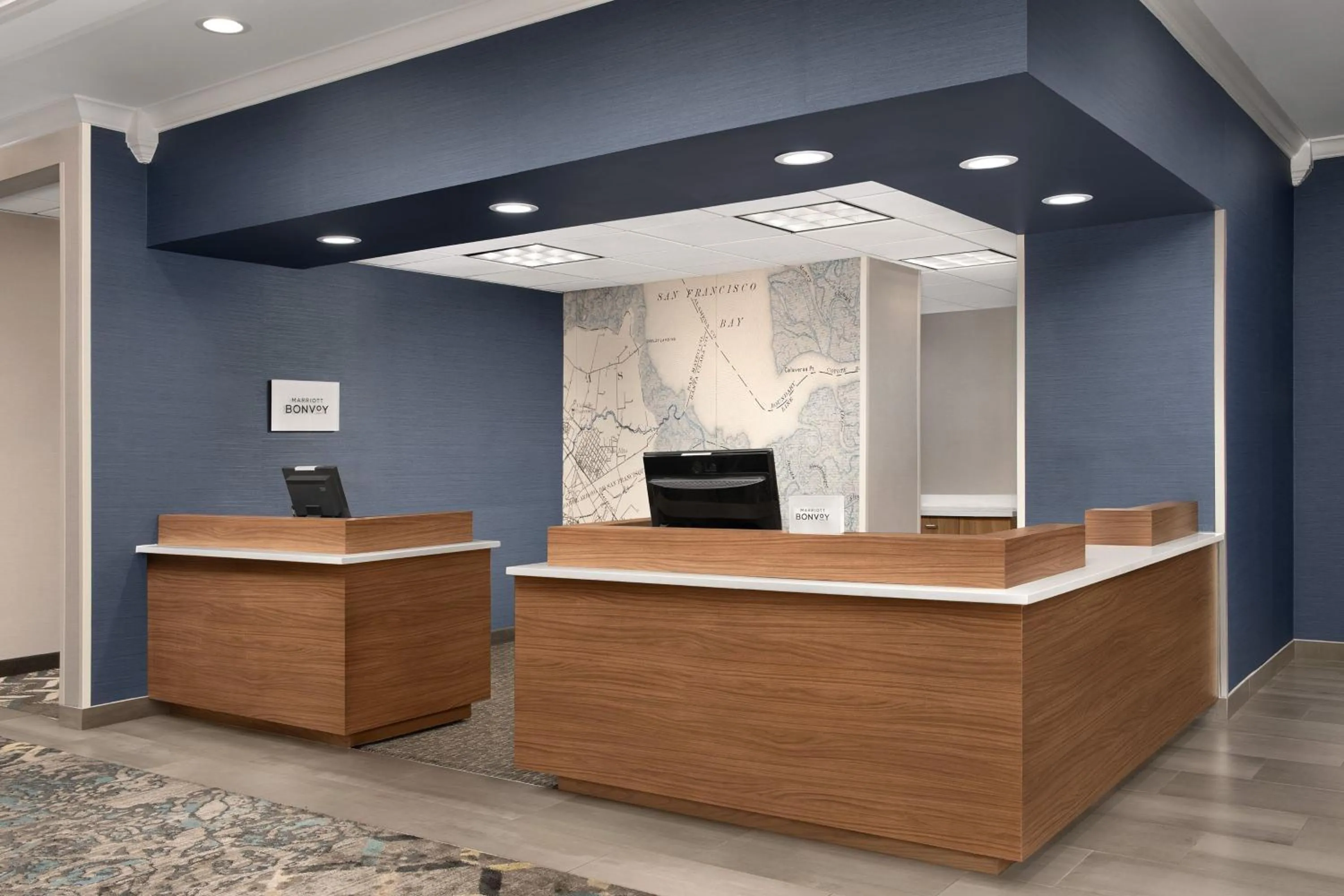 Lobby or reception in Residence Inn Palo Alto Los Altos