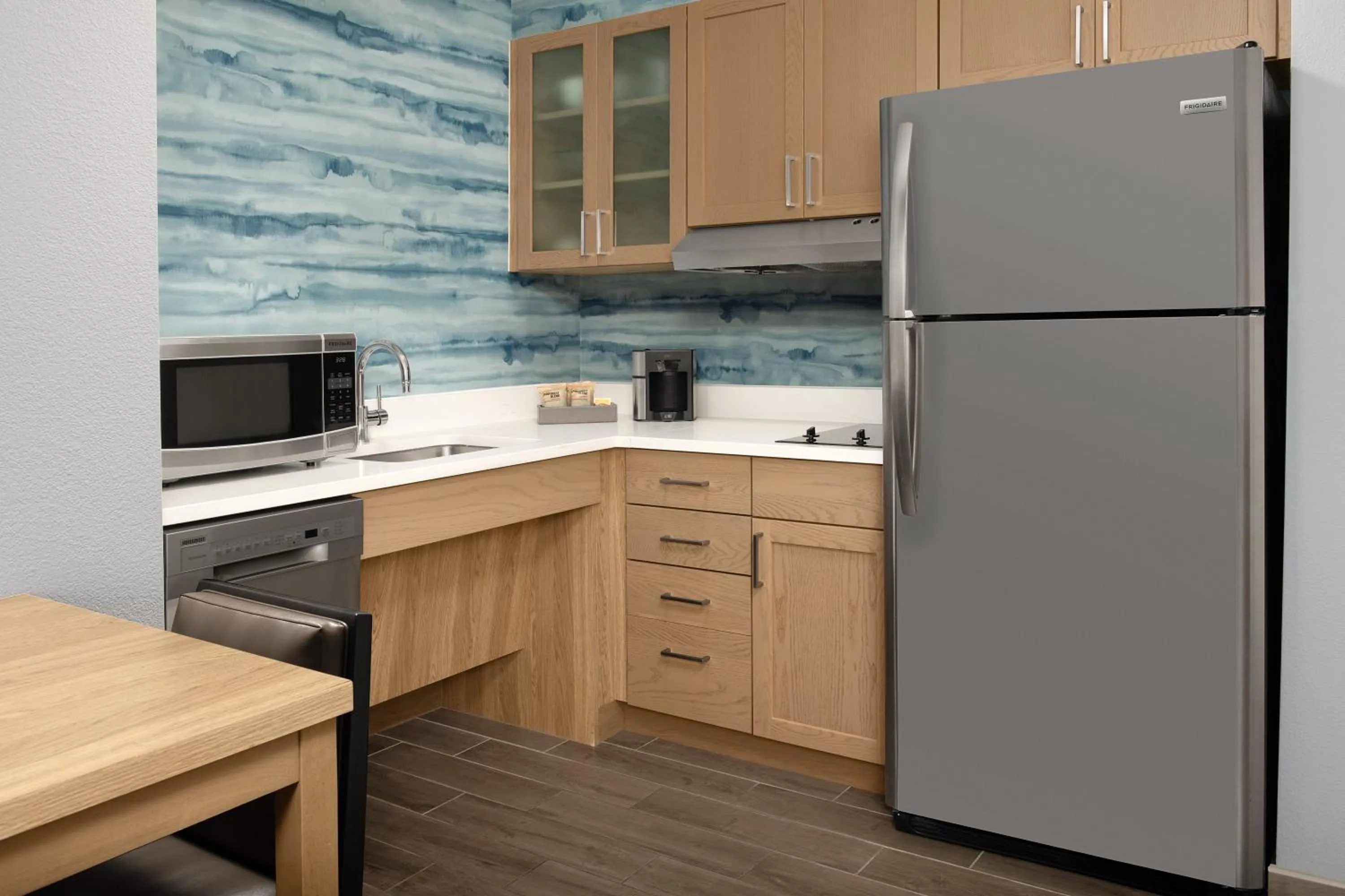 kitchen in Residence Inn Palo Alto Los Altos