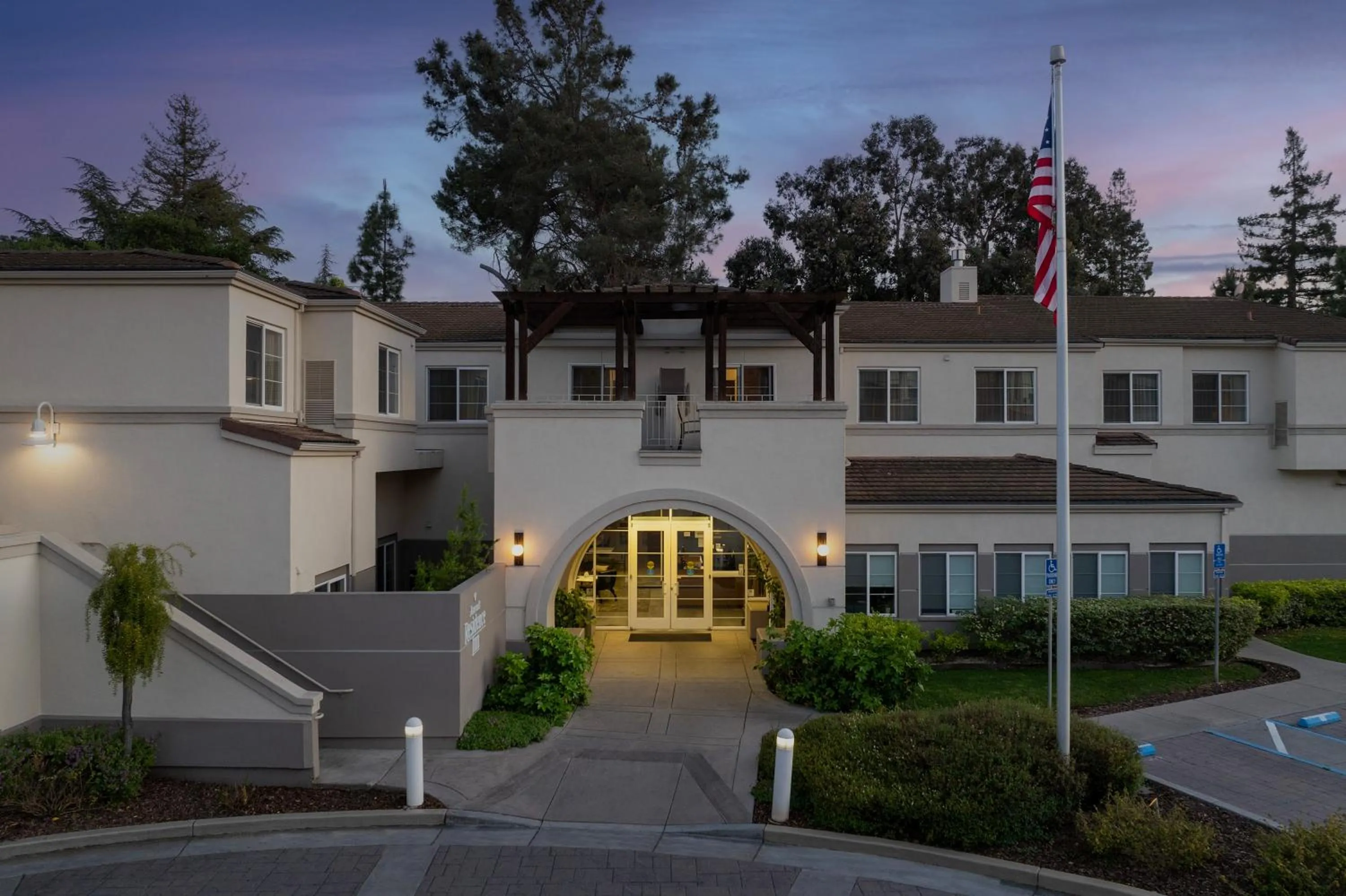 Property building in Residence Inn Palo Alto Los Altos