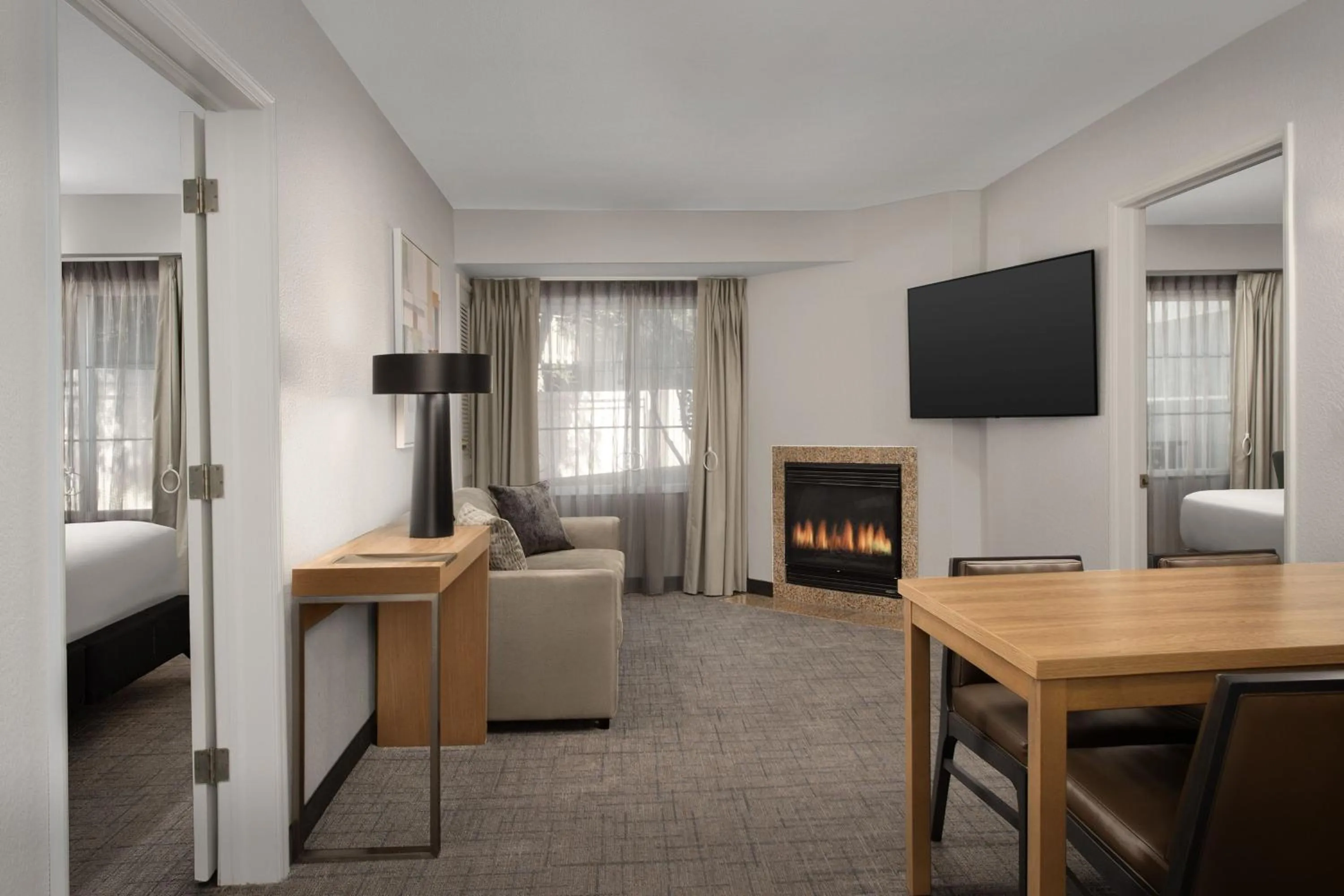 Bedroom, Bed in Residence Inn Palo Alto Los Altos