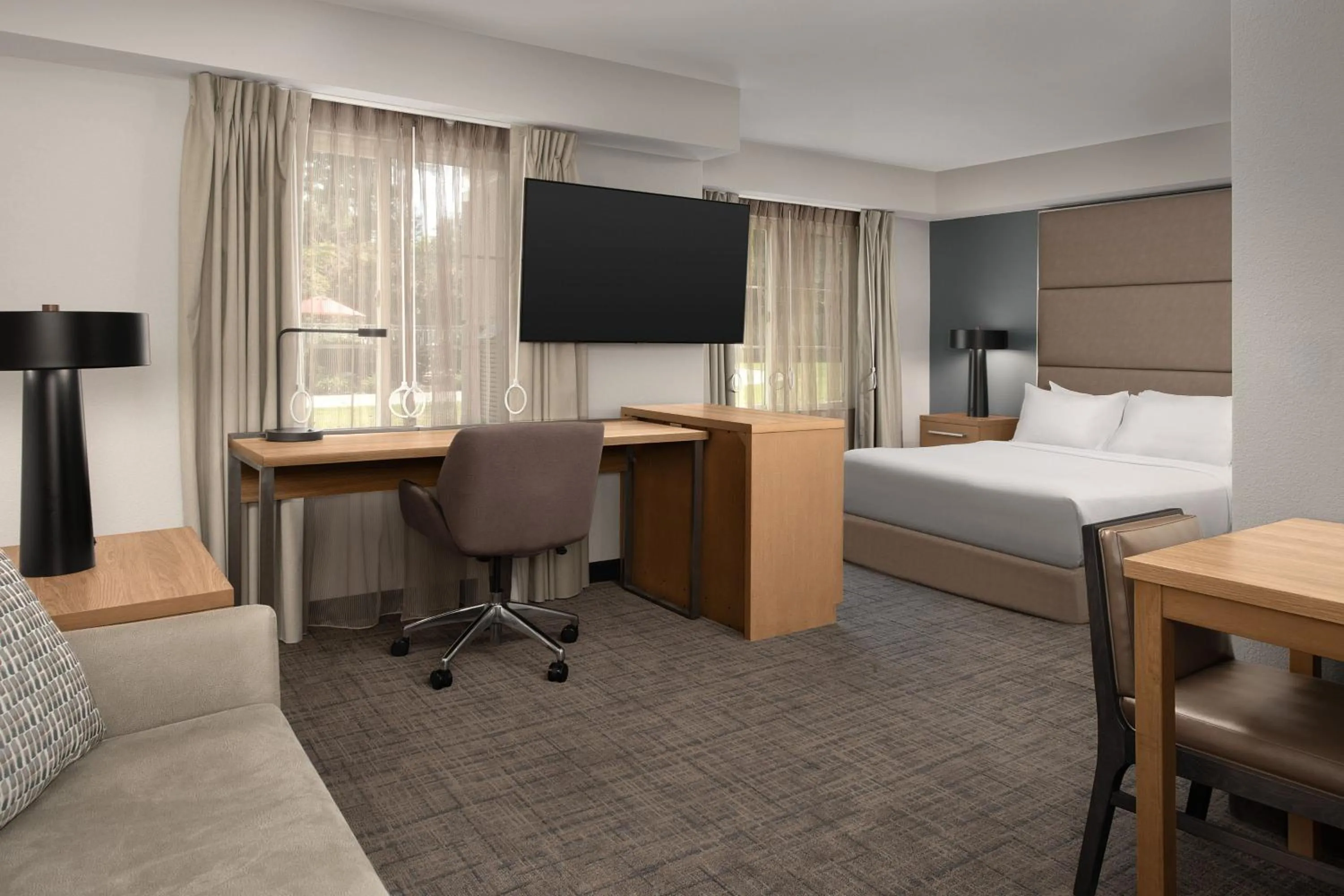 Photo of the whole room, Bed in Residence Inn Palo Alto Los Altos