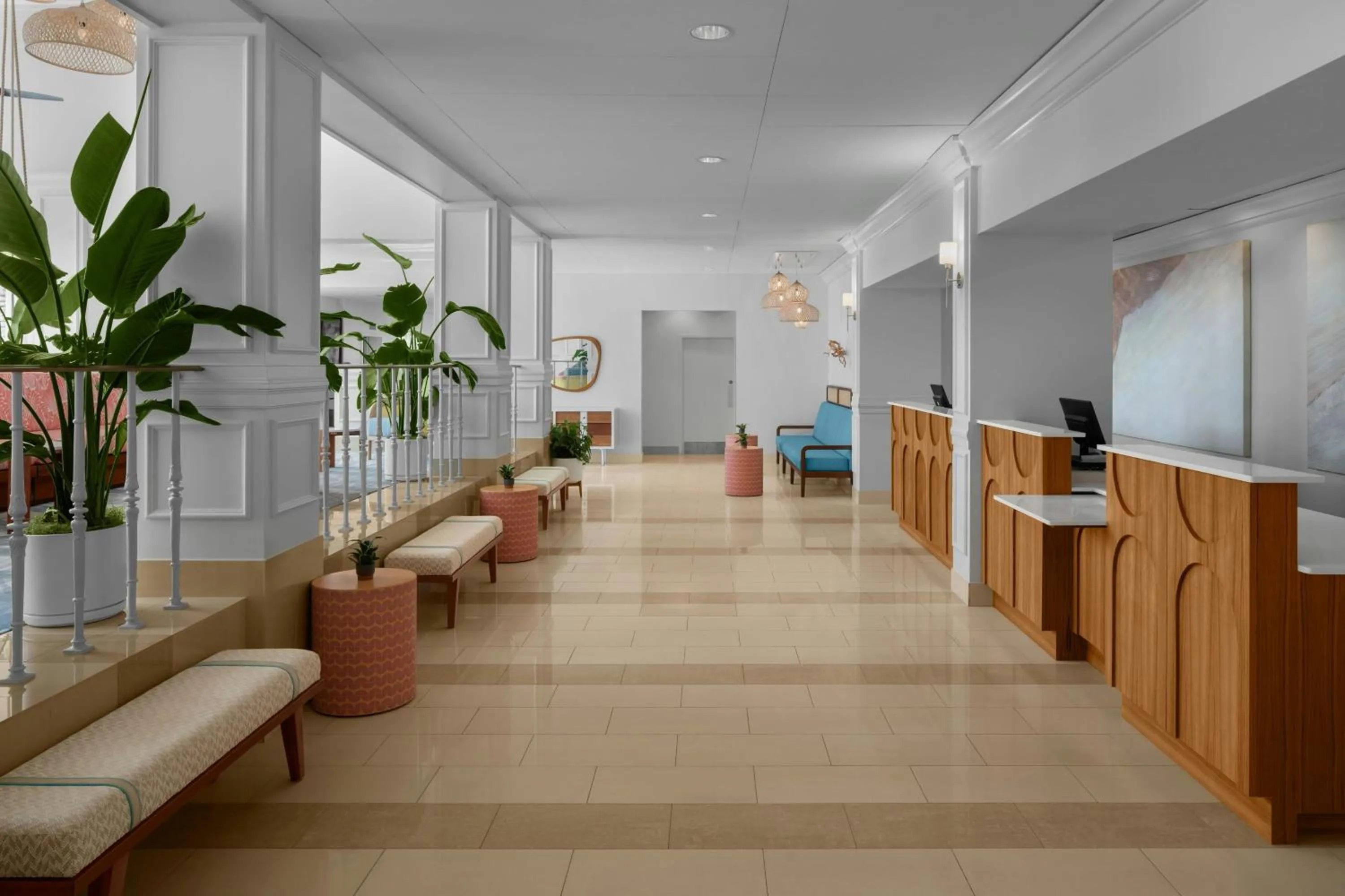 Lobby or reception in Marriott Hutchinson Island Beach Resort, Golf & Marina