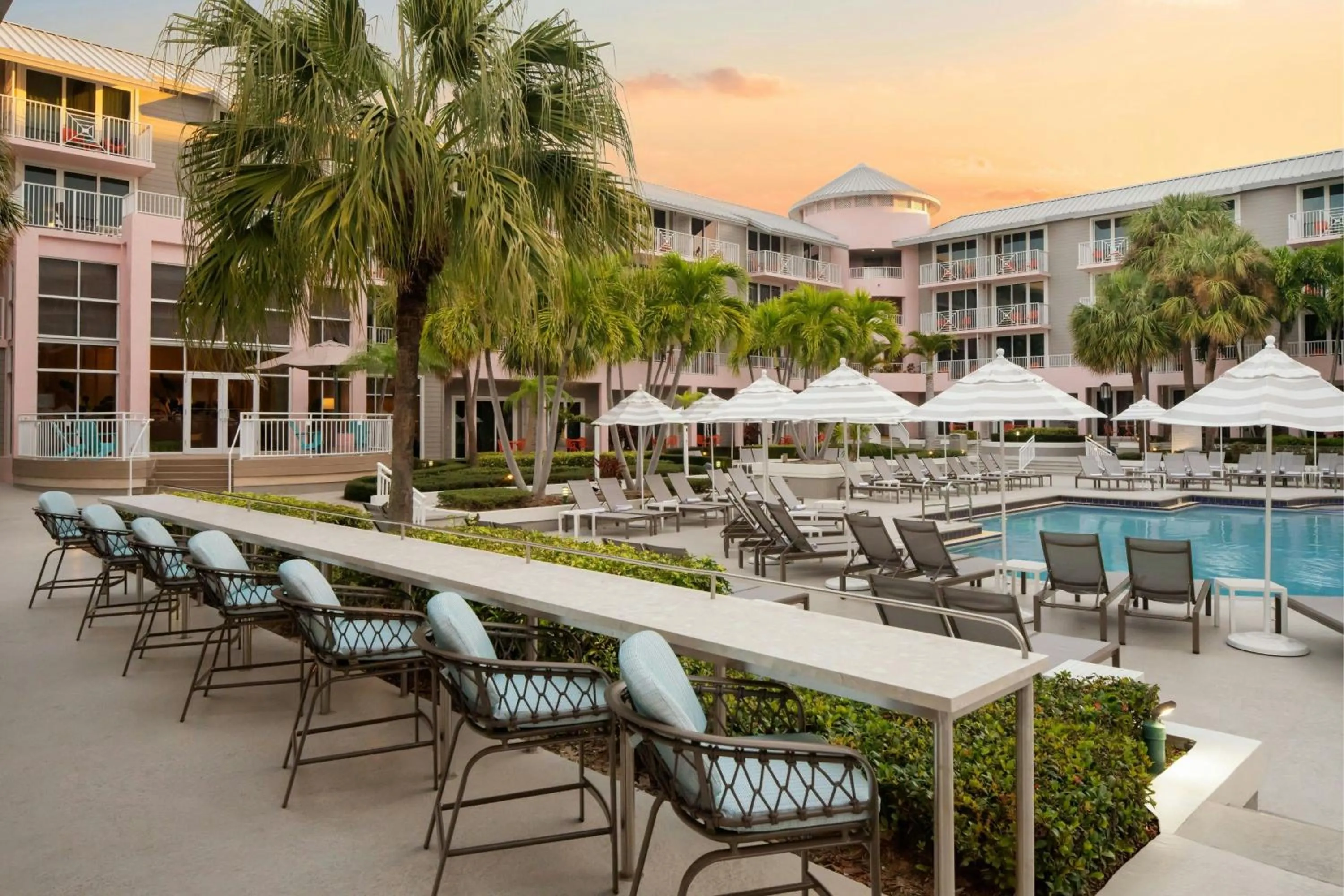 Swimming pool in Marriott Hutchinson Island Beach Resort, Golf & Marina