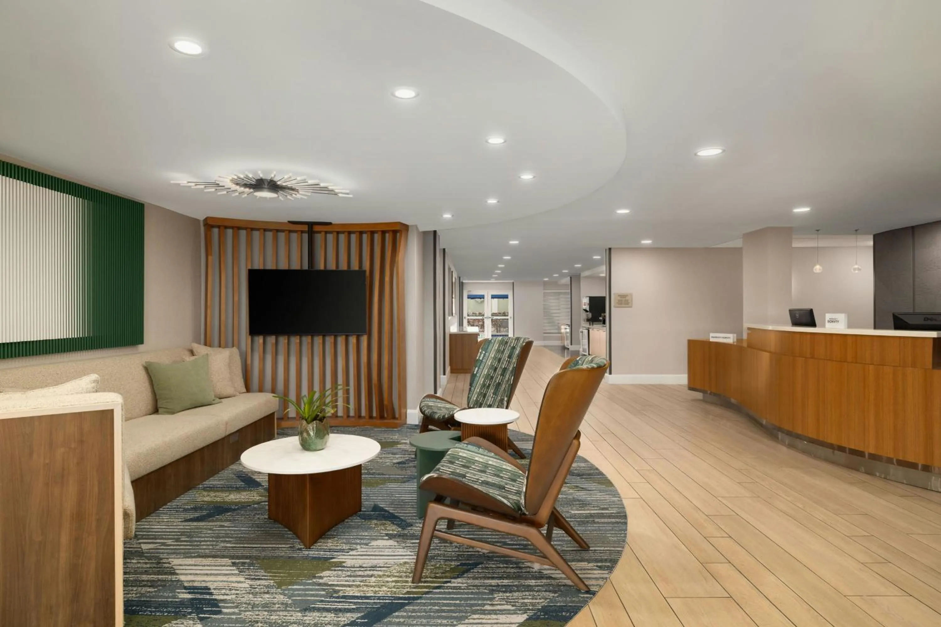 Lobby or reception in SpringHill Suites Boca Raton