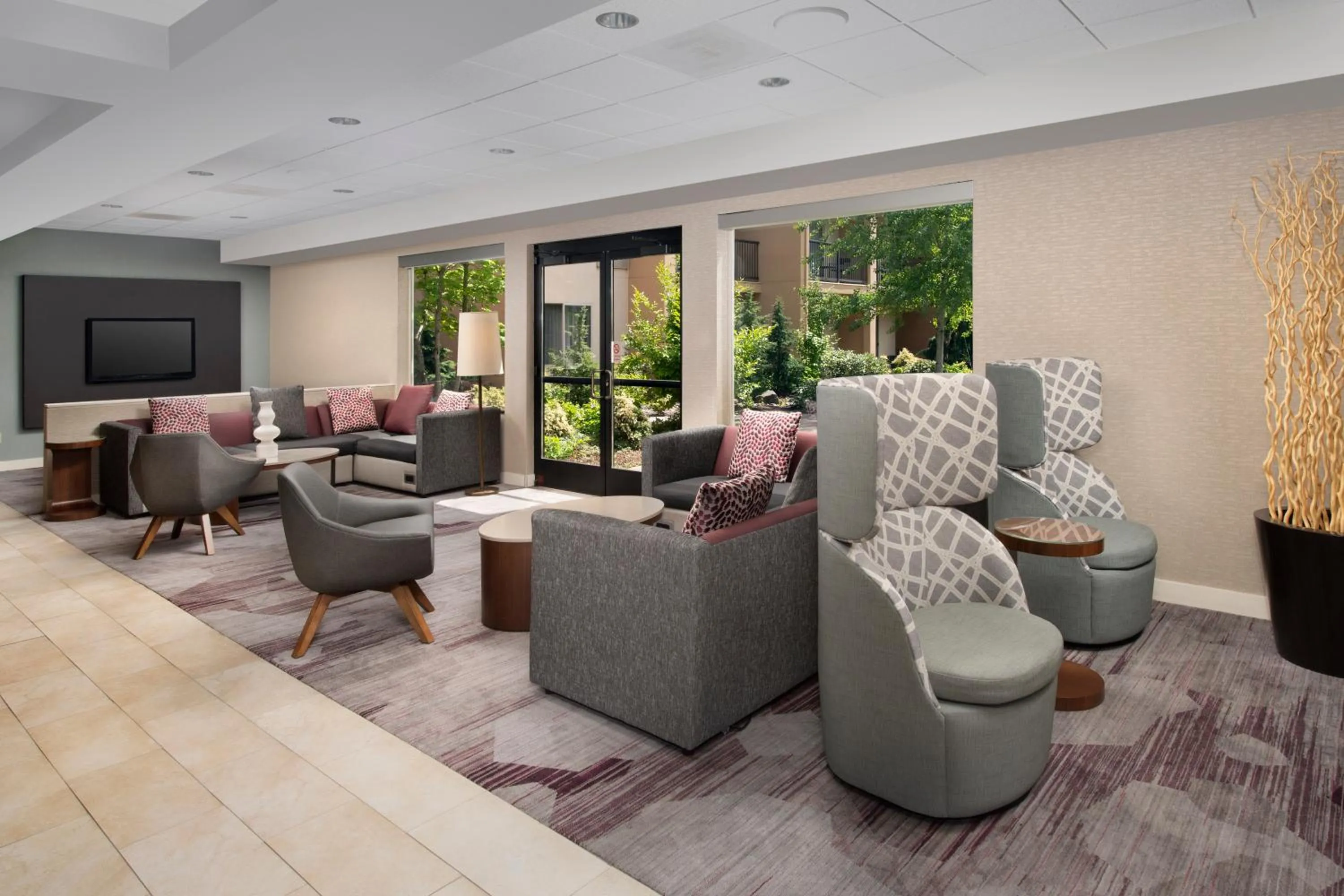 Lobby or reception in Courtyard by Marriott Portland Hillsboro