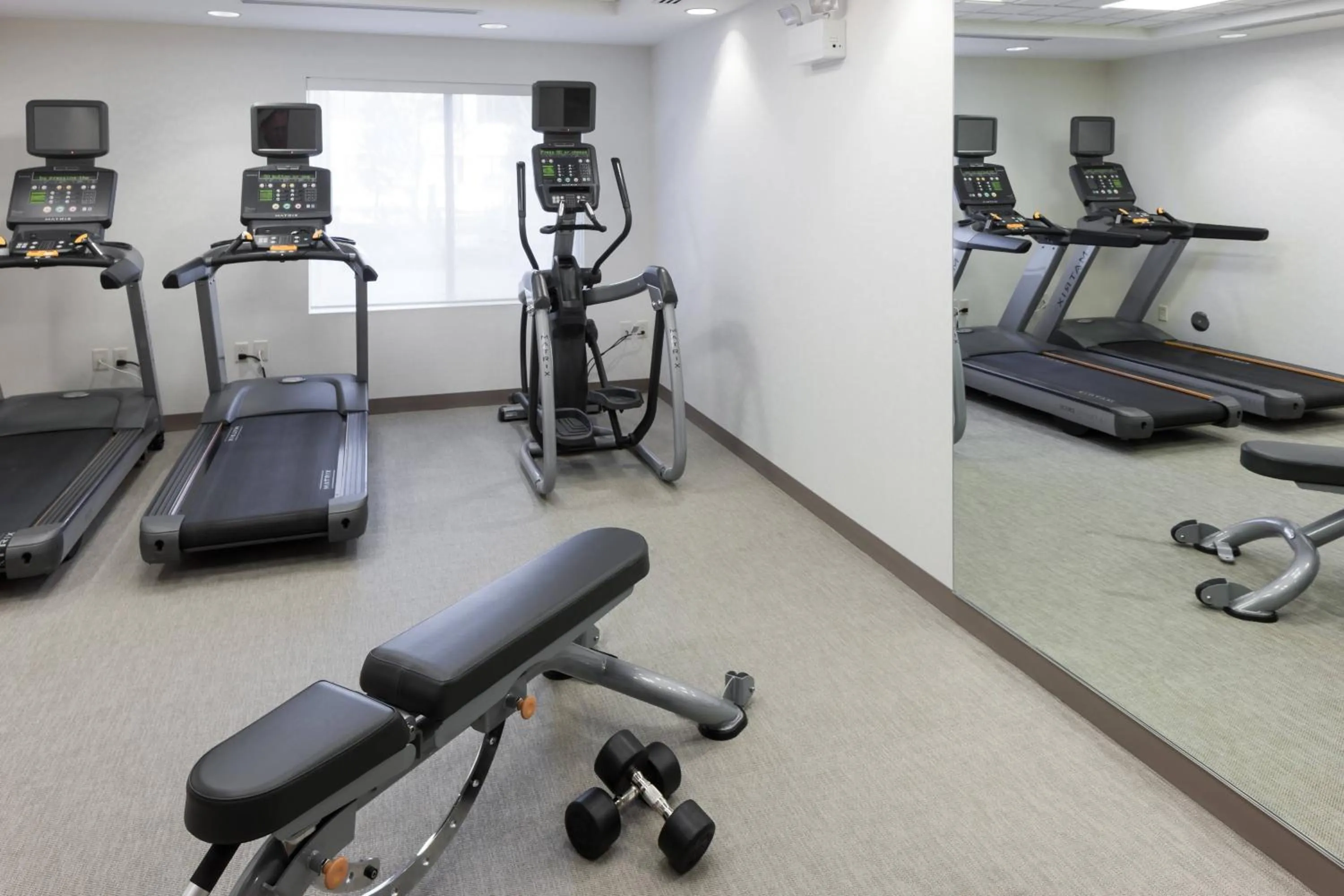Fitness centre/facilities in SpringHill Suites by Marriott Portland Vancouver
