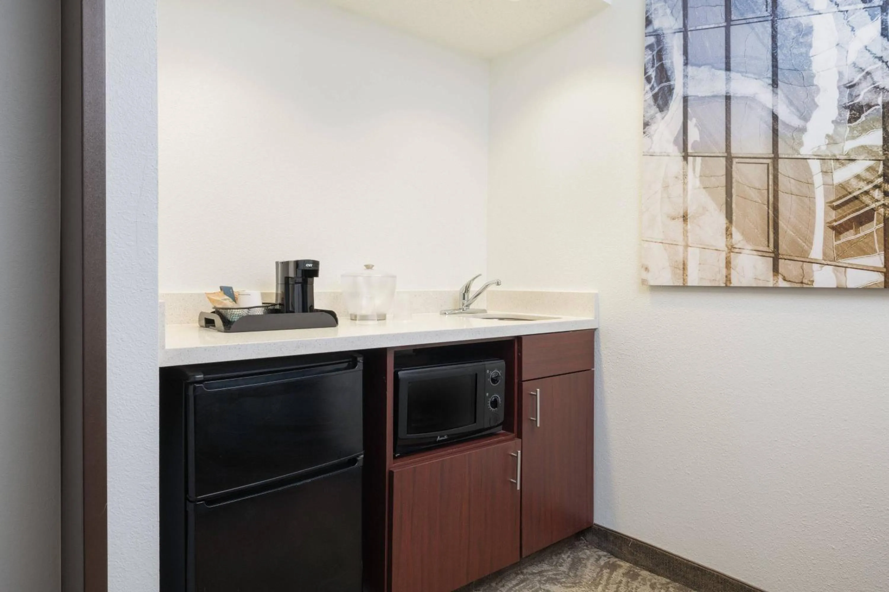 Kitchen or kitchenette in SpringHill Suites by Marriott Williamsburg