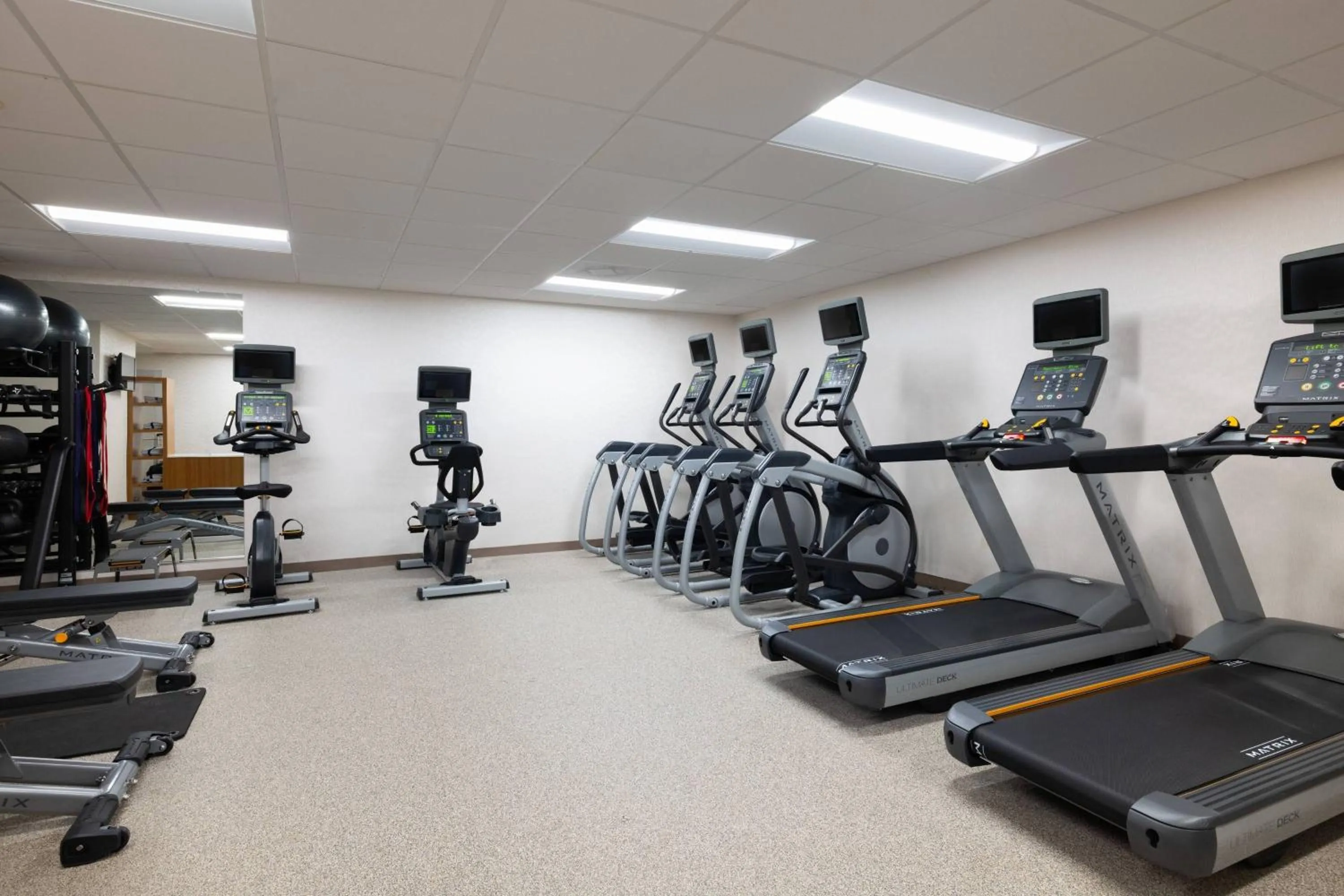Fitness centre/facilities in SpringHill Suites by Marriott Williamsburg