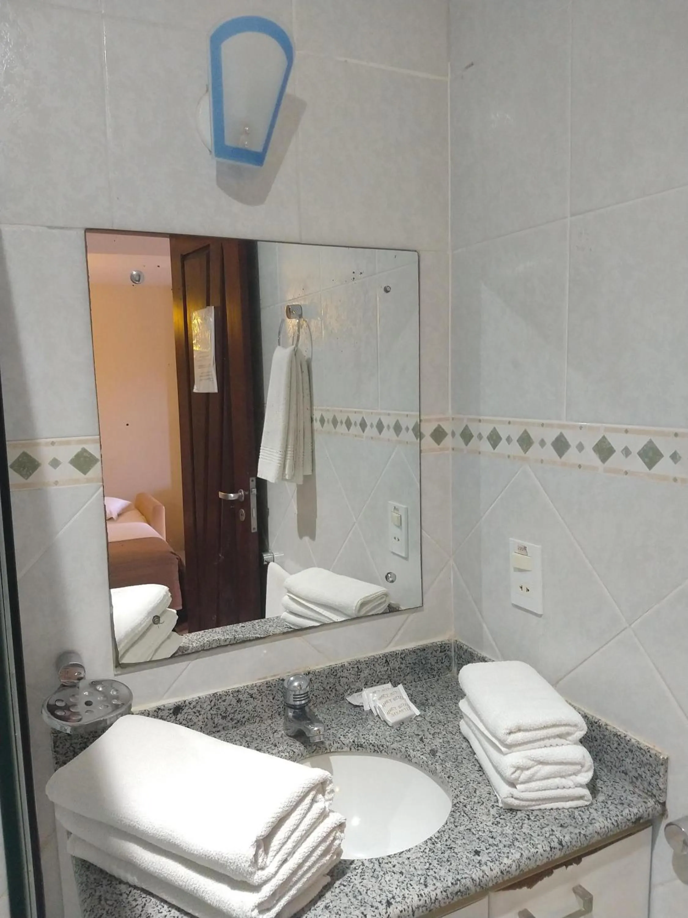 Bathroom in Apart Hotel Serantes
