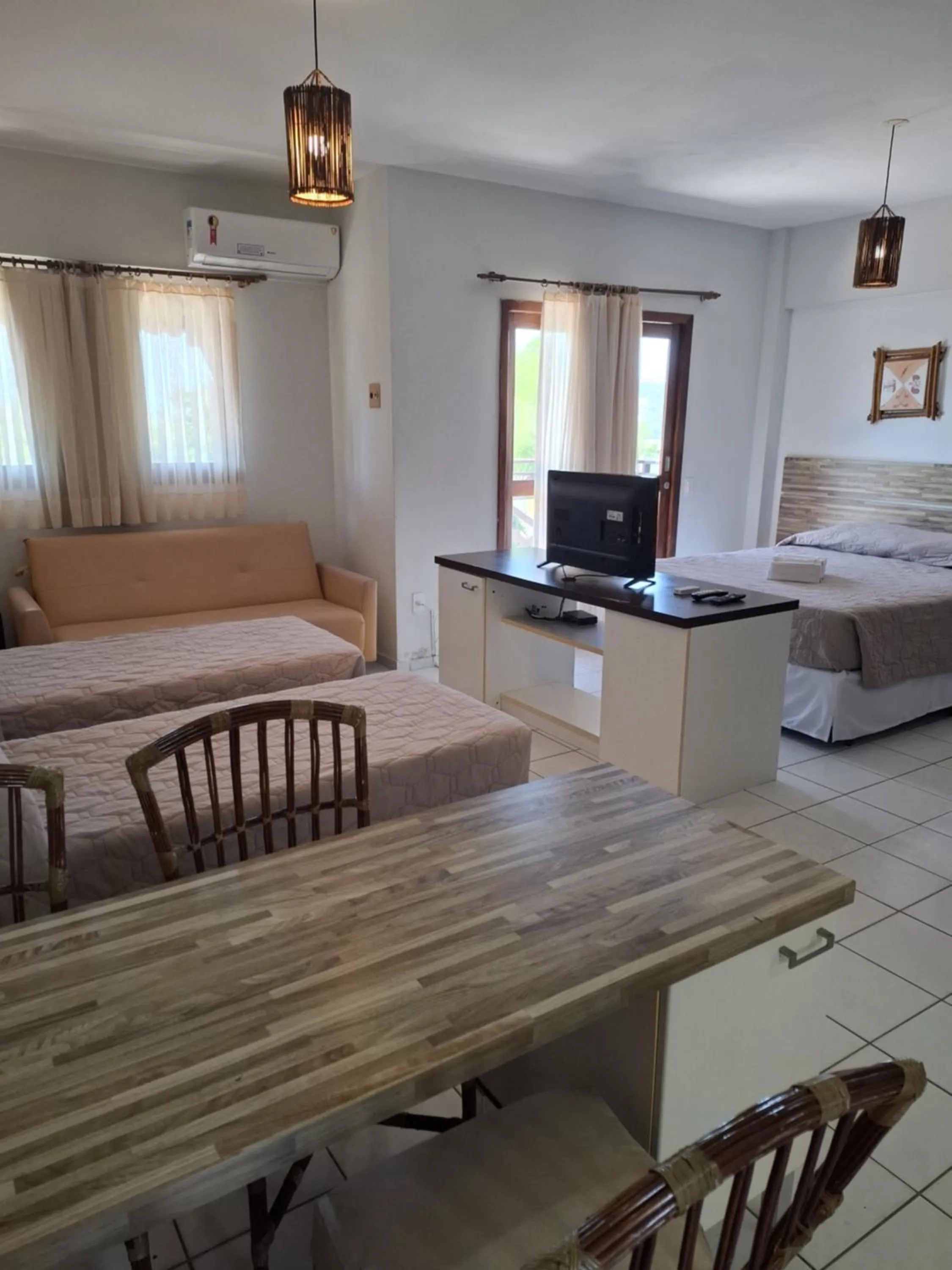 Bed in Apart Hotel Serantes