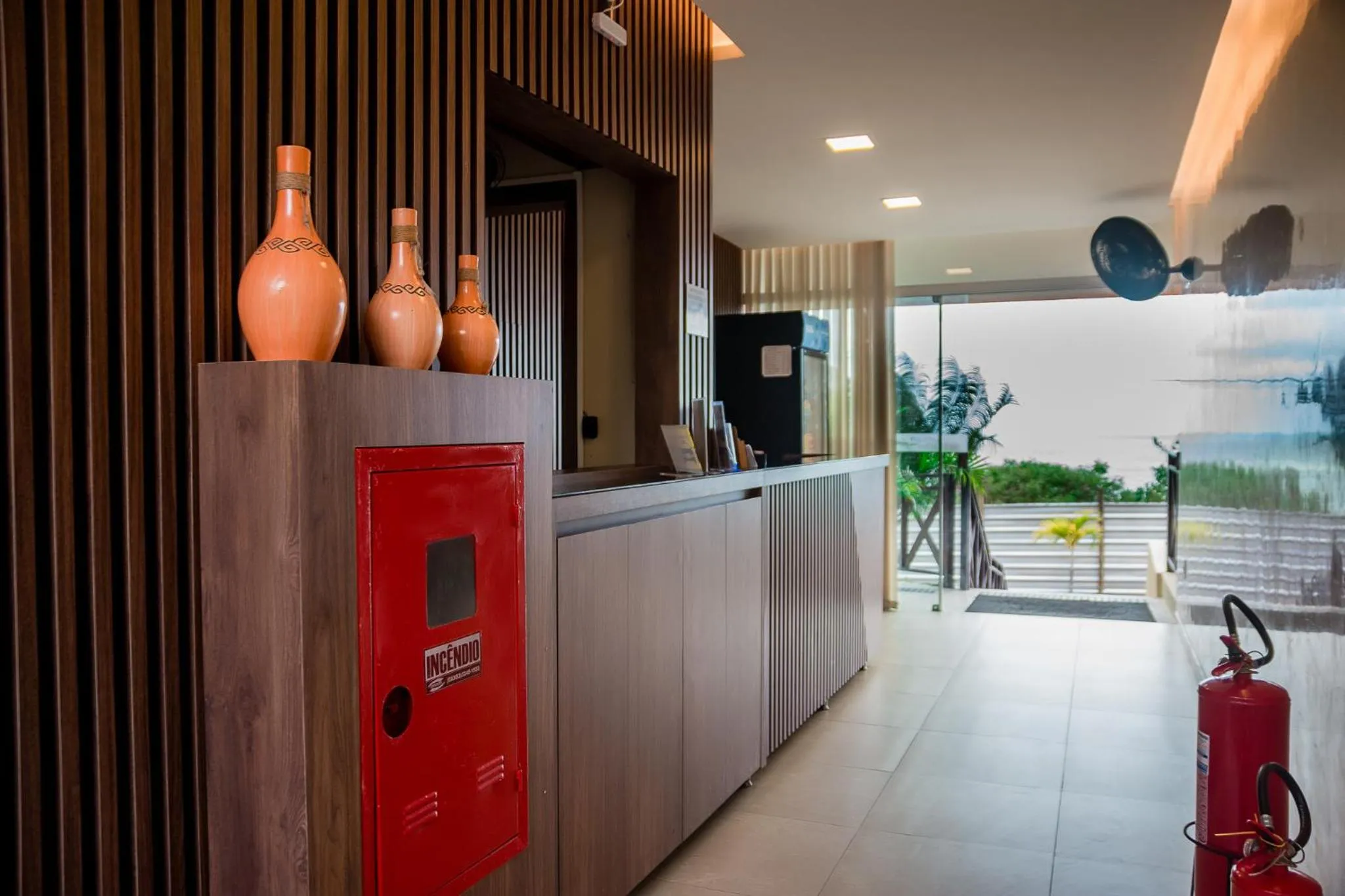 Lobby or reception in Apart Hotel Serantes