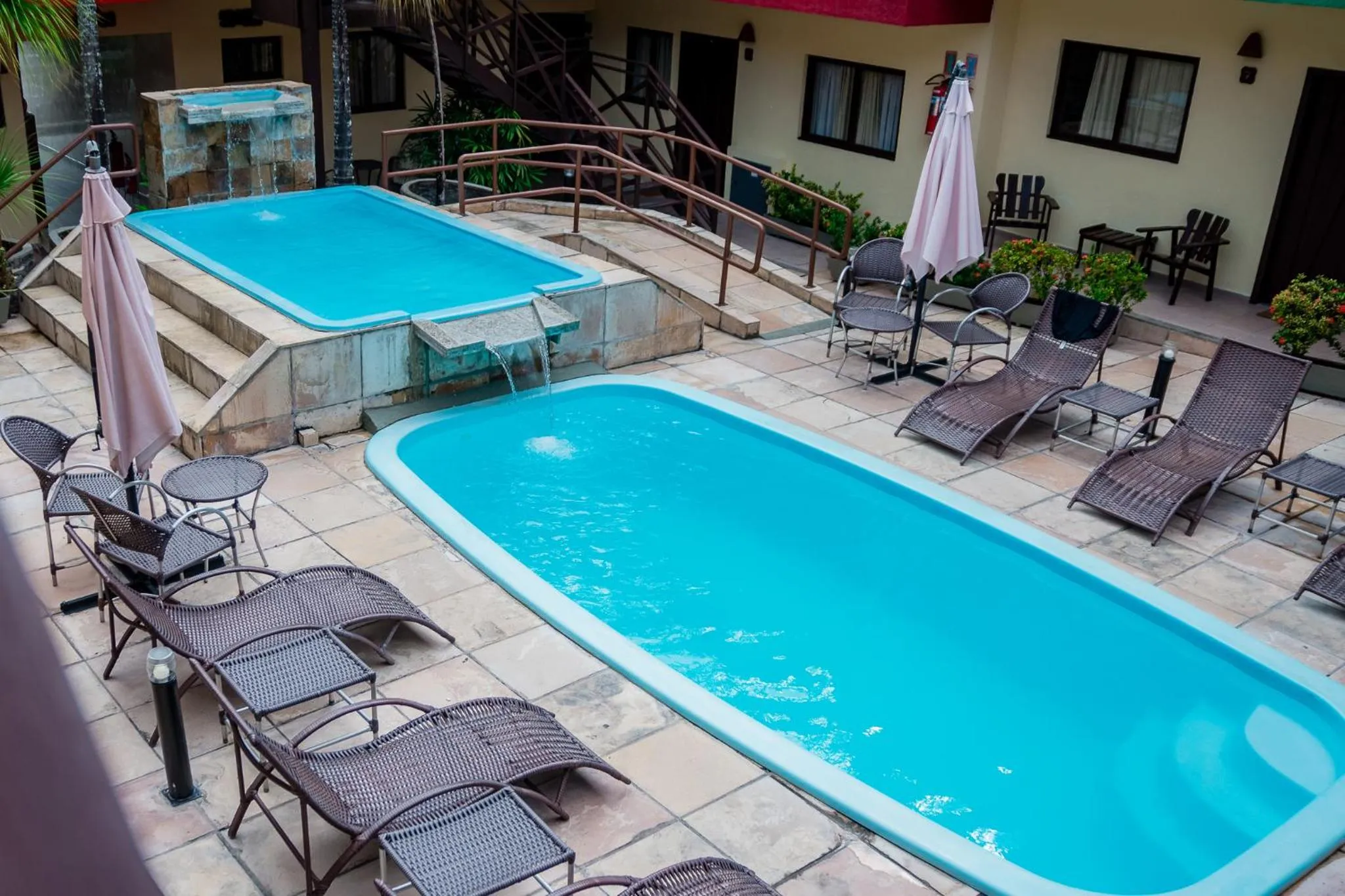 Swimming pool in Apart Hotel Serantes