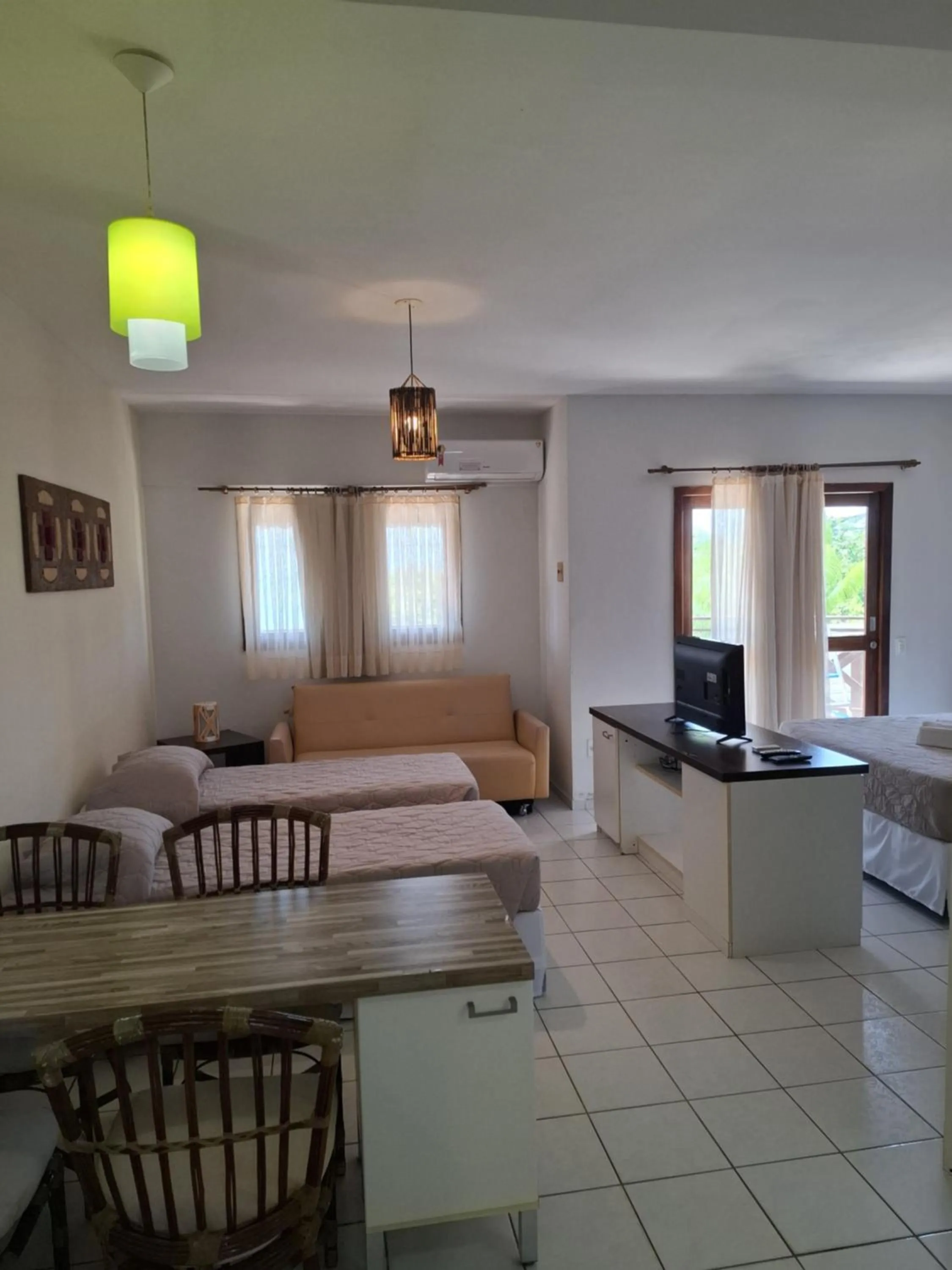 Bed in Apart Hotel Serantes