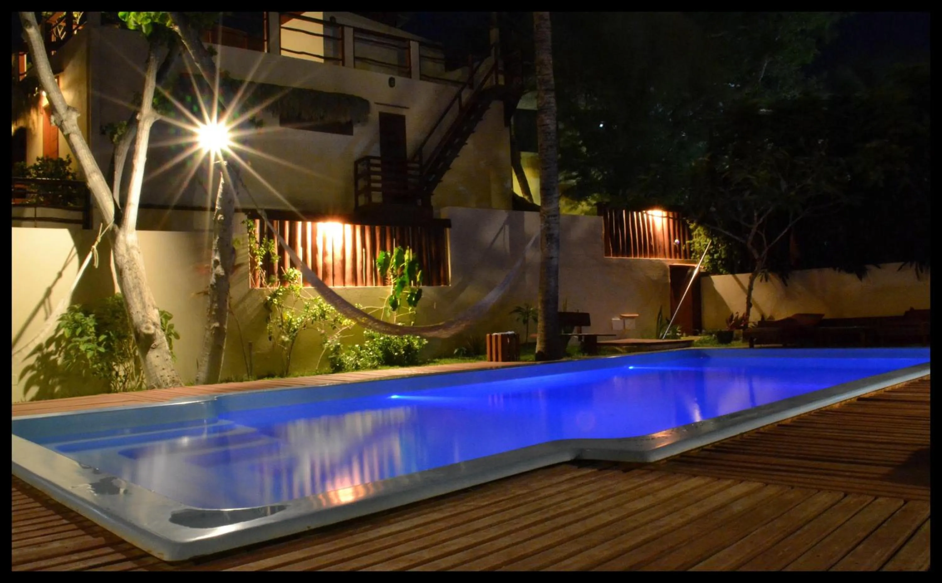 Swimming pool in Pousada Samba do Kite