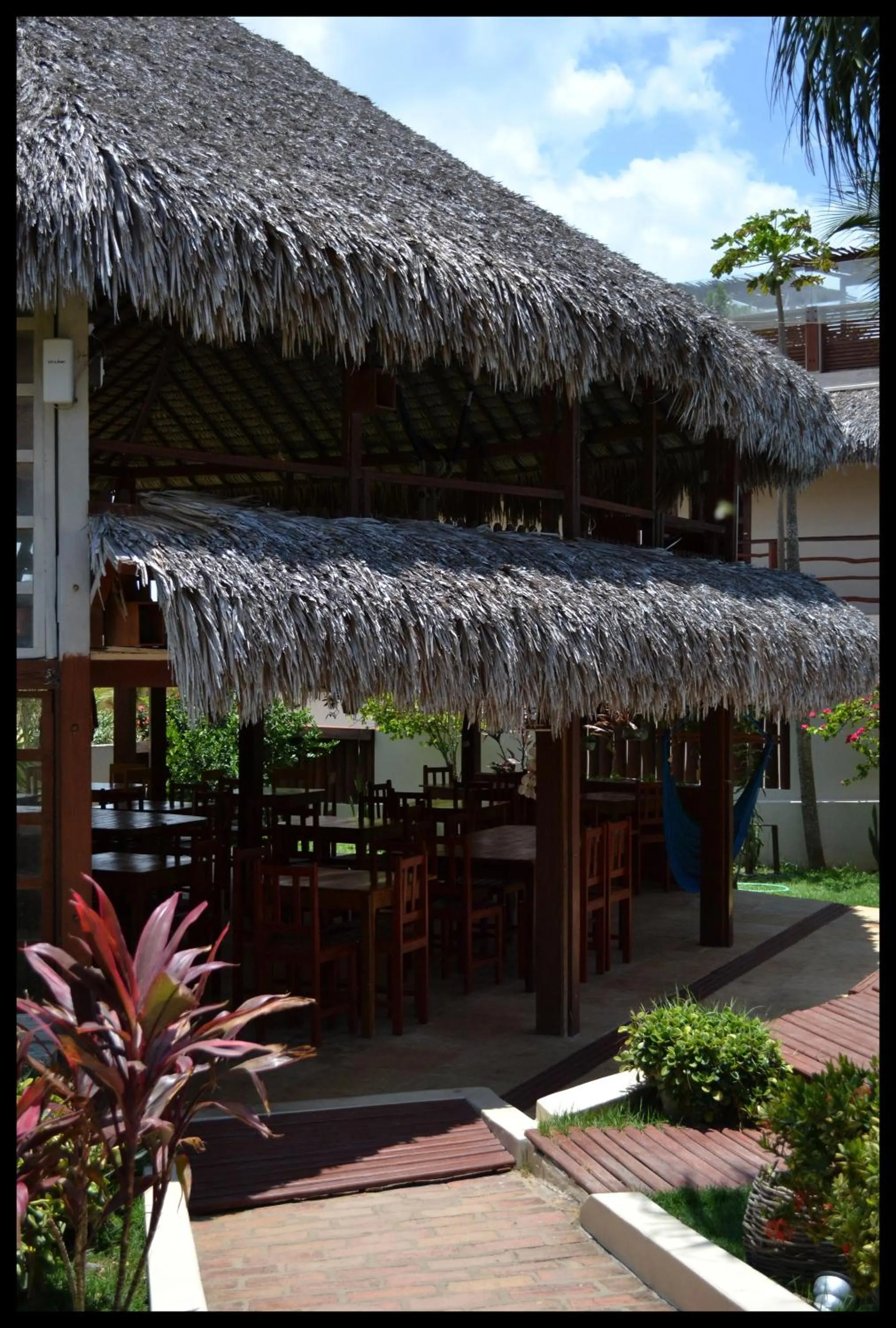 Garden in Pousada Samba do Kite