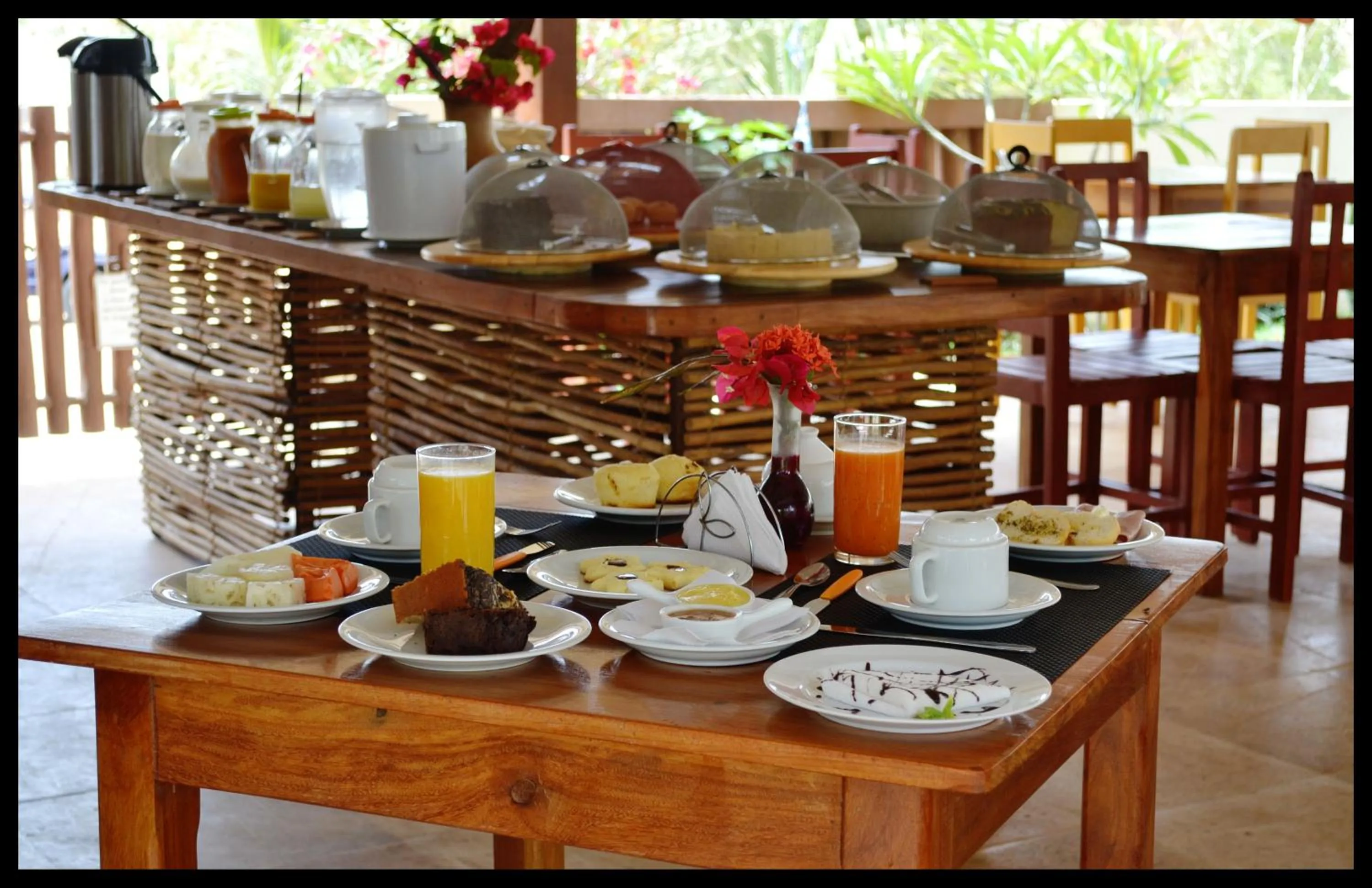 Restaurant/places to eat in Pousada Samba do Kite