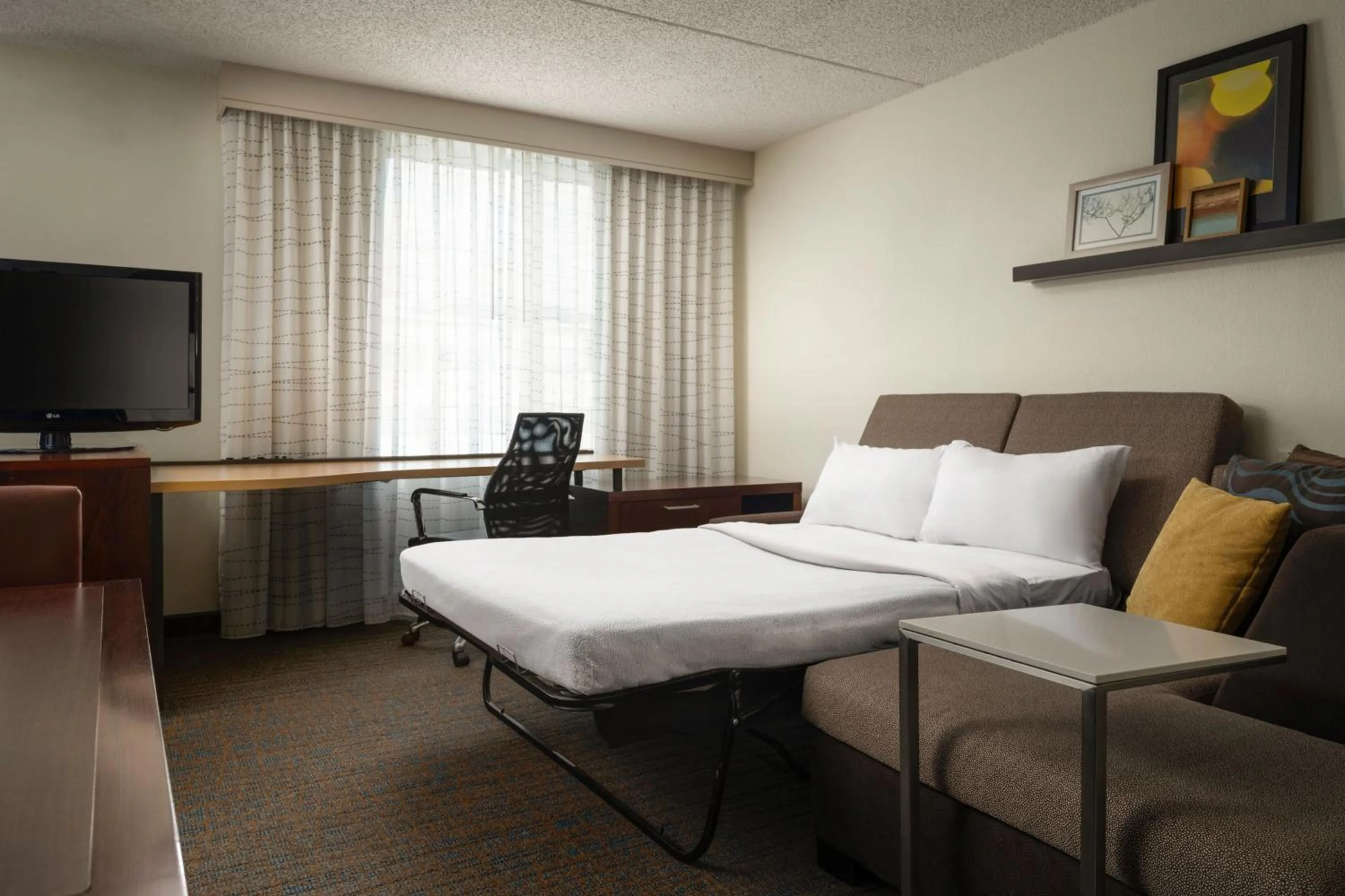 Photo of the whole room, Bed in Residence Inn Philadelphia Conshohocken