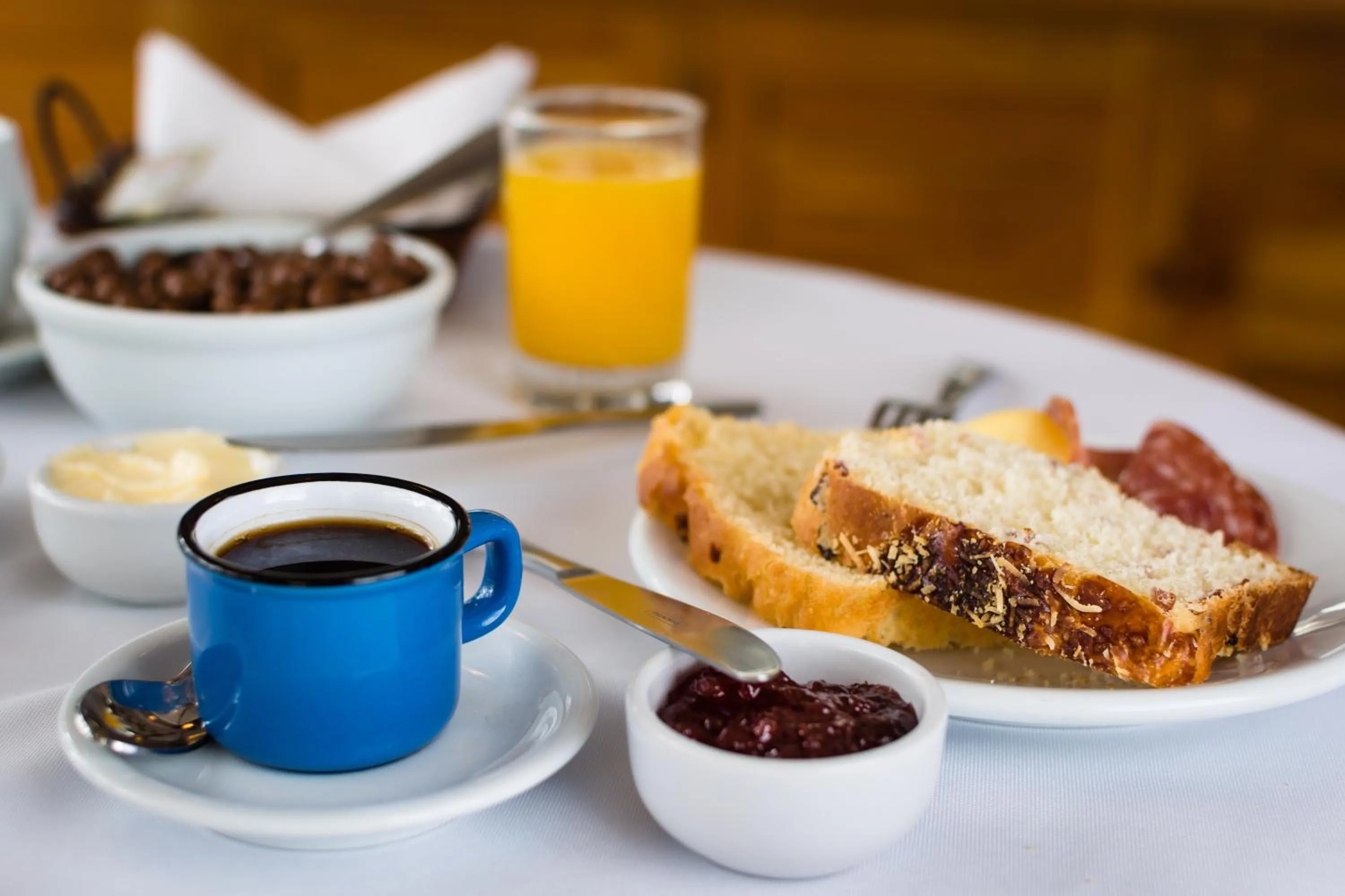 Food close-up in Pousada Piano Piano