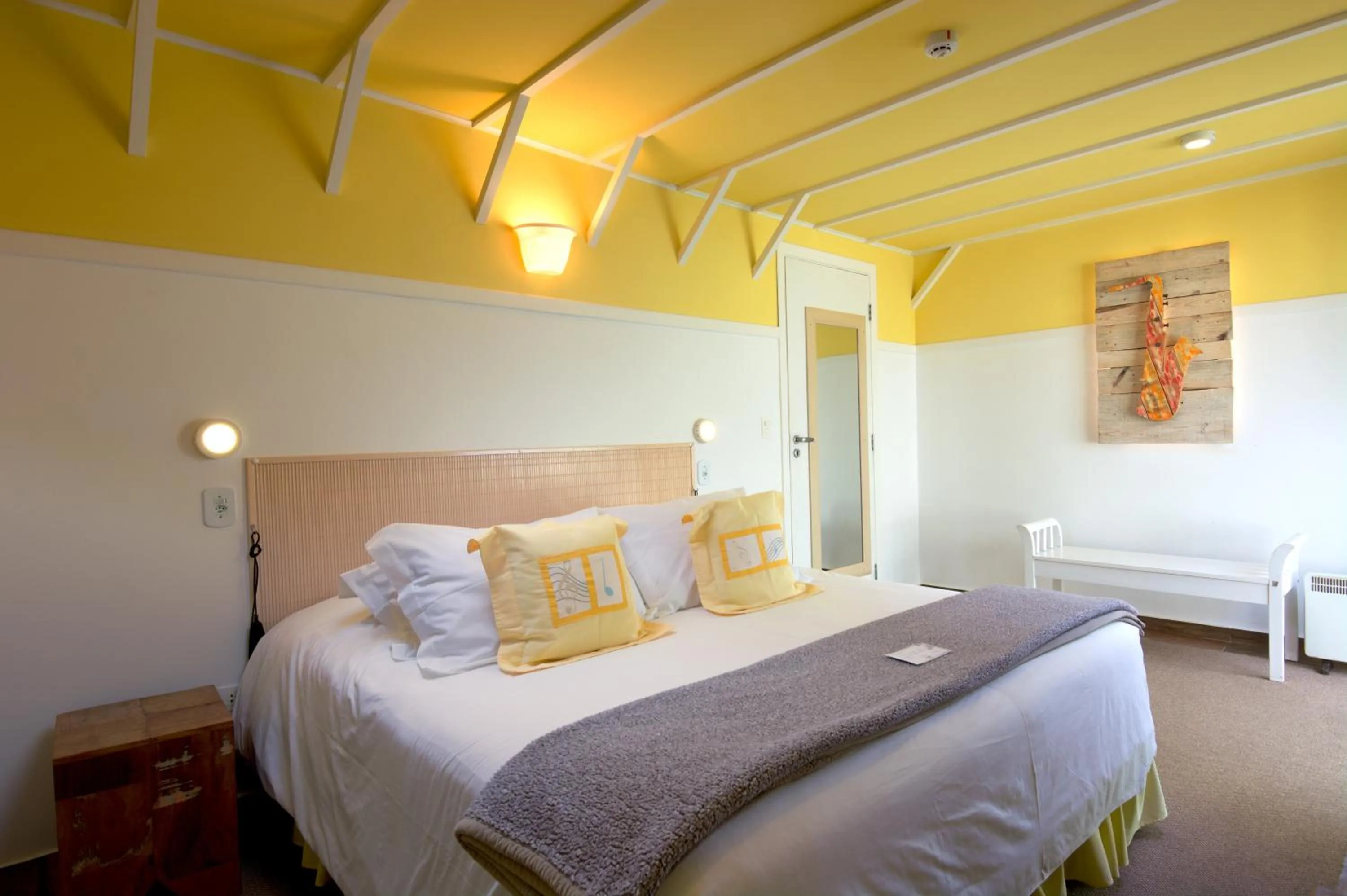 Bed in Pousada Piano Piano