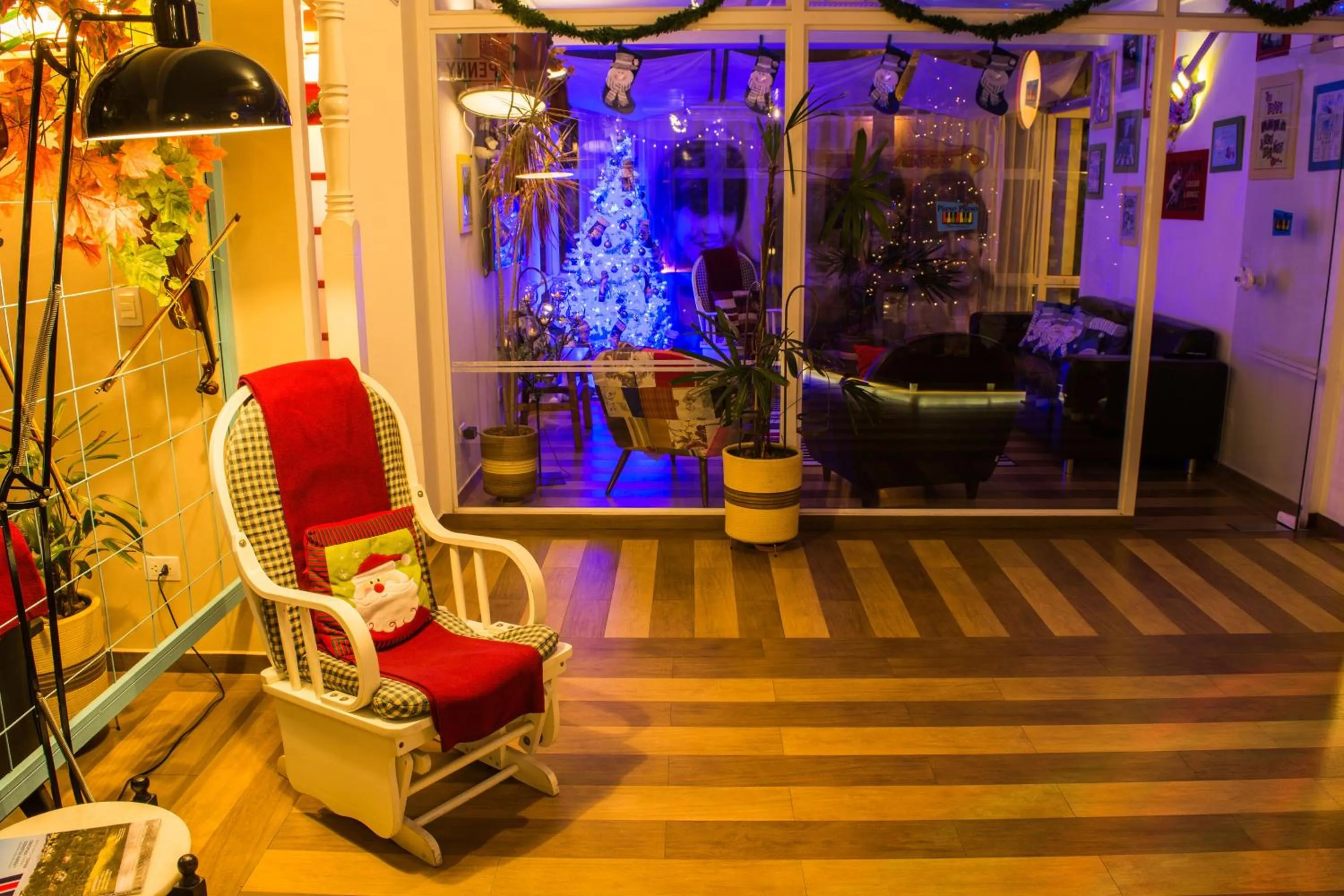 Communal lounge/ TV room in Pousada Piano Piano