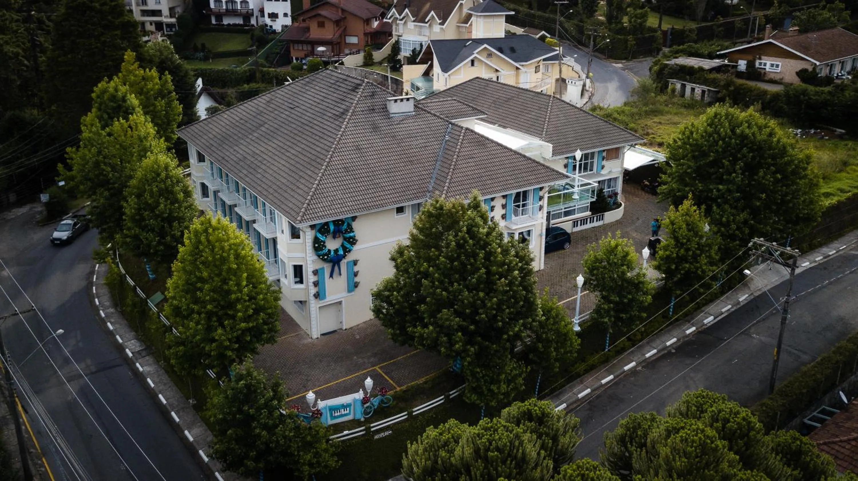 Bird's eye view in Pousada Piano Piano