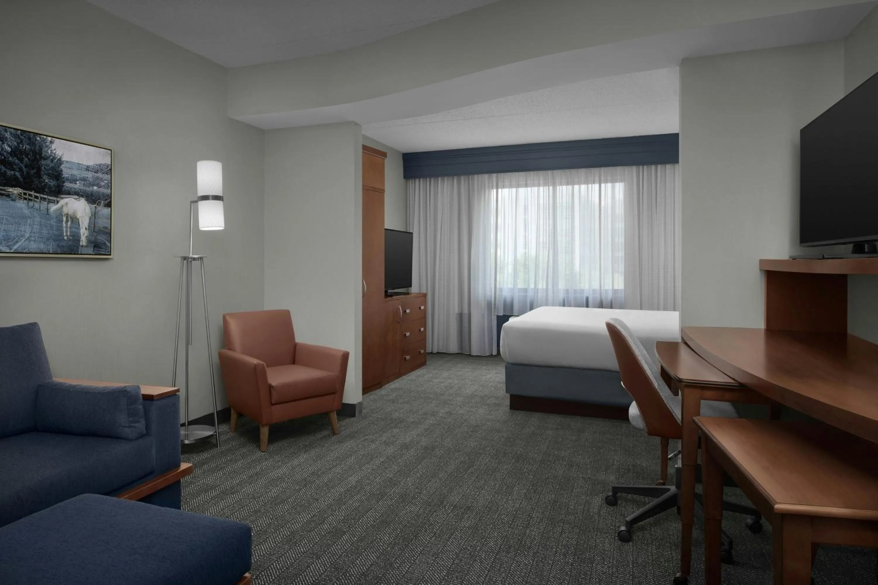 Bedroom in Courtyard Philadelphia Great Valley/Malvern