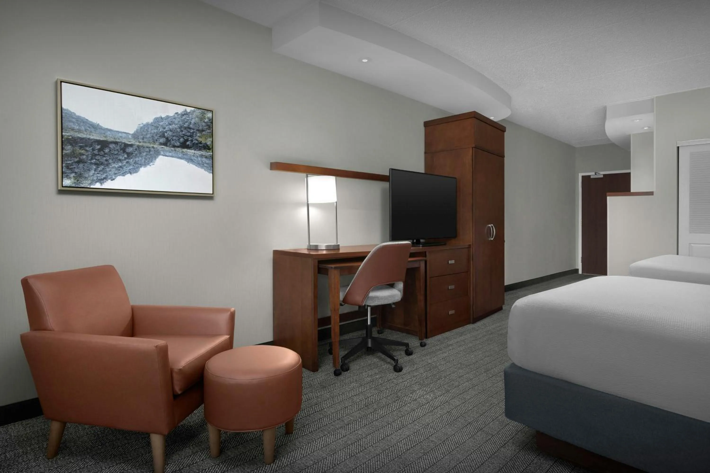 Photo of the whole room, Bed in Courtyard Philadelphia Great Valley/Malvern