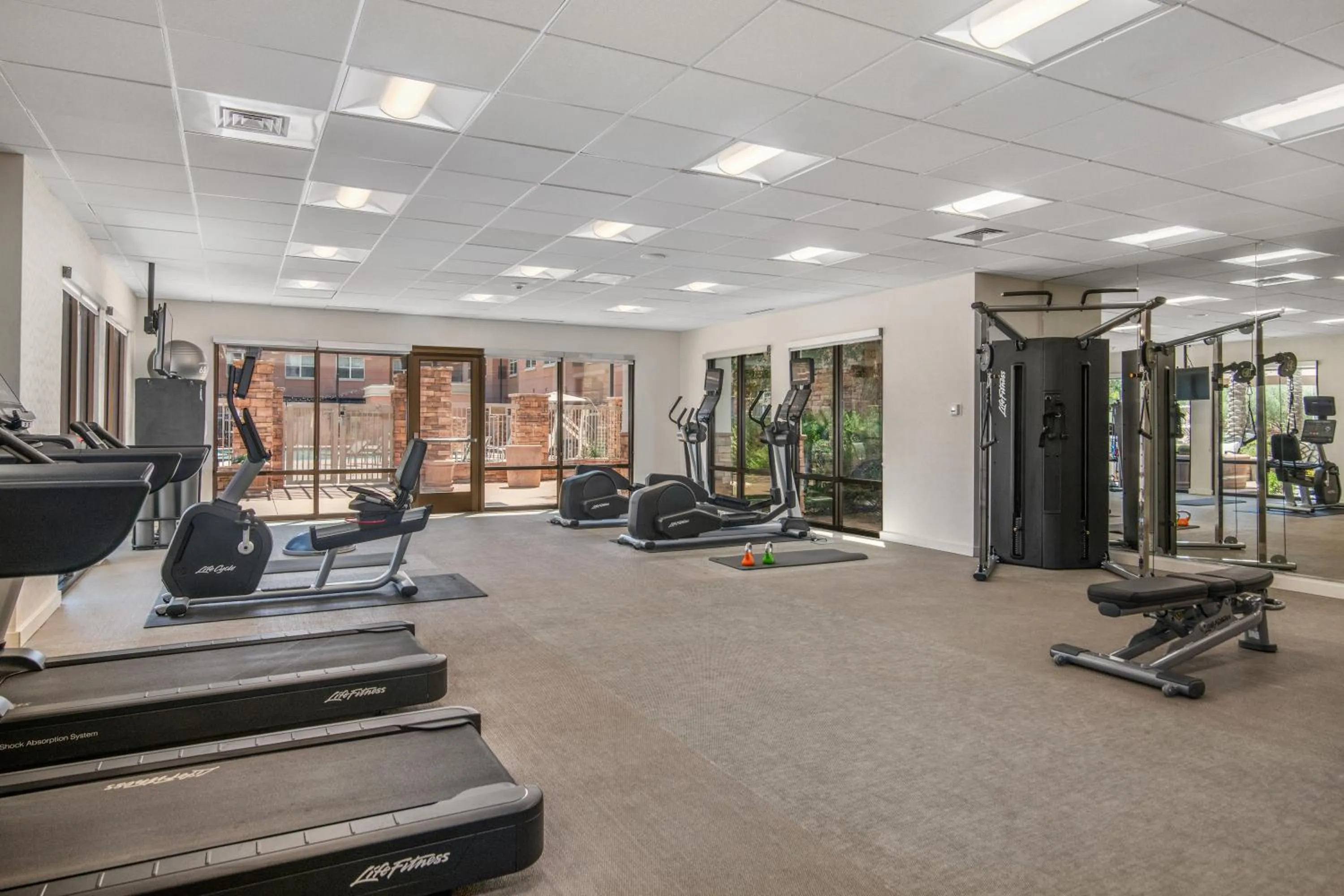 Fitness centre/facilities in SpringHill Suites Phoenix Glendale Sports & Entertainment District