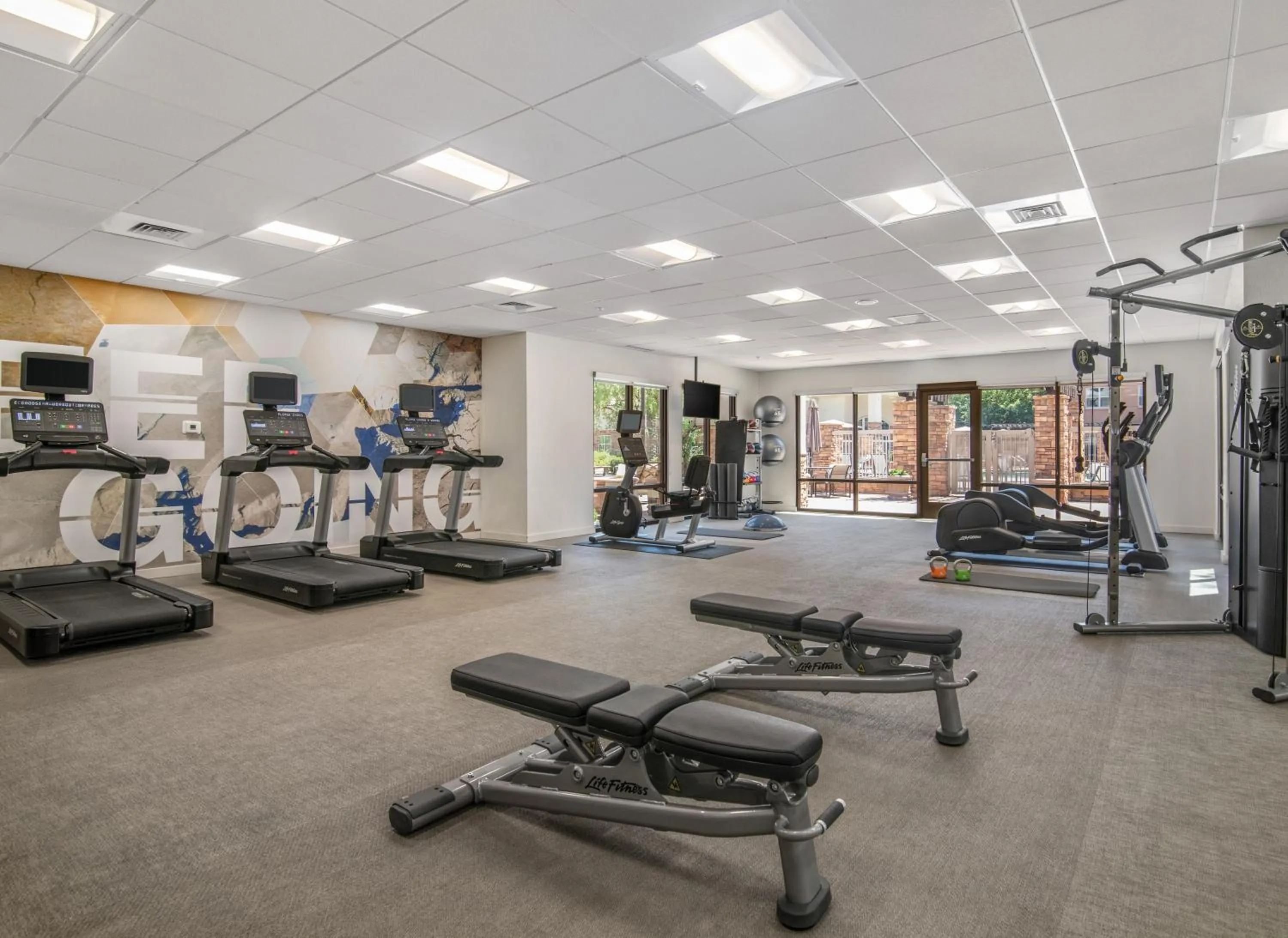 Fitness centre/facilities in SpringHill Suites Phoenix Glendale Sports & Entertainment District