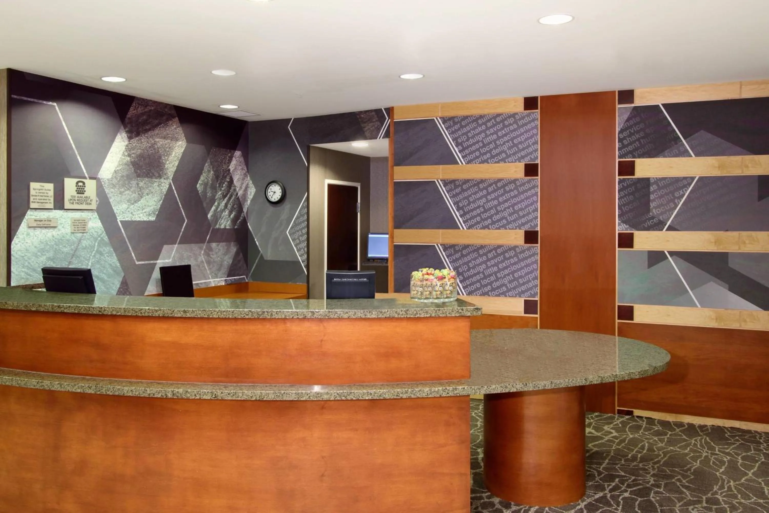 Lobby or reception in SpringHill Suites Phoenix Glendale Sports & Entertainment District