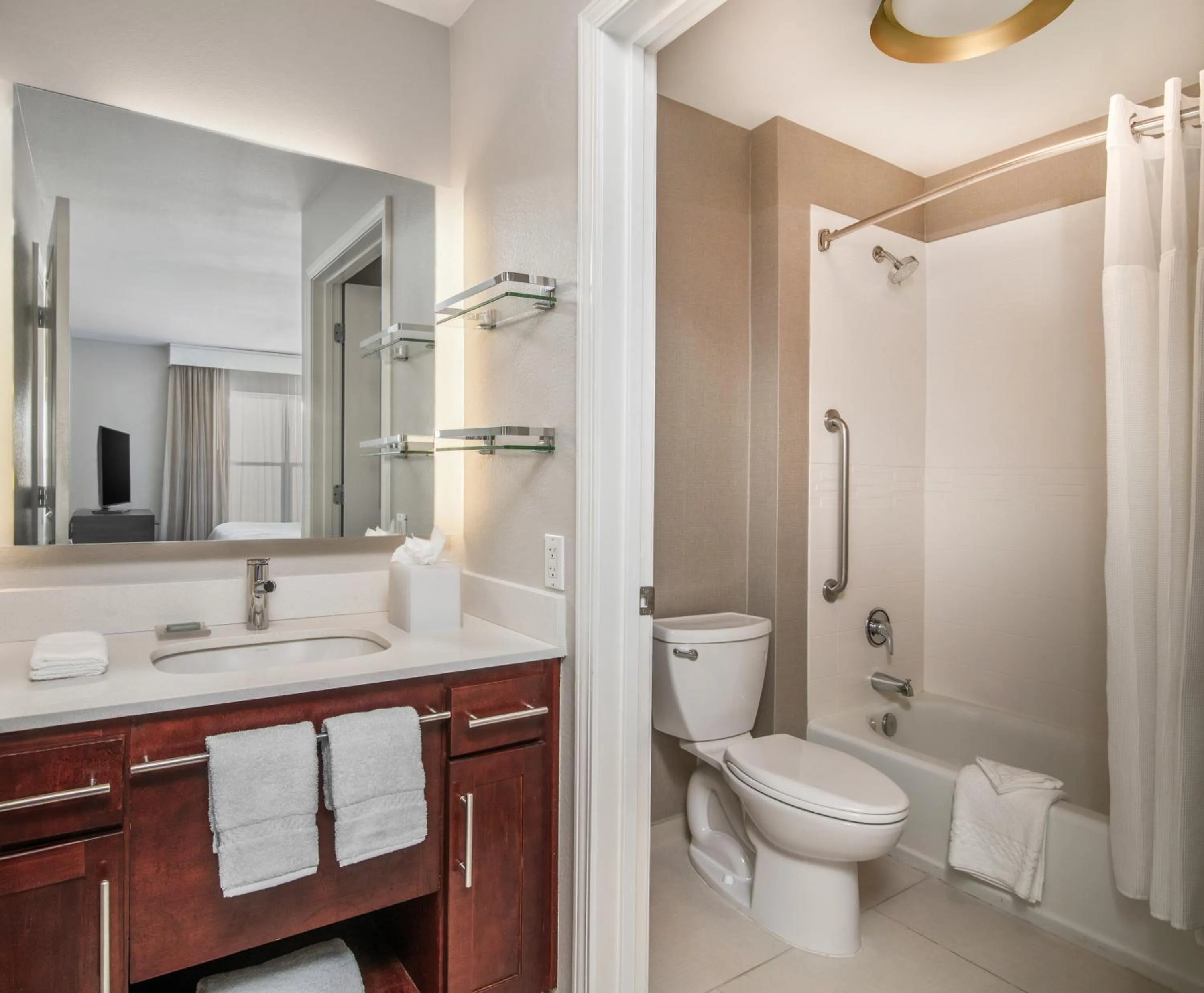 Bathroom in Residence Inn Phoenix Glendale Sports & Entertainment District