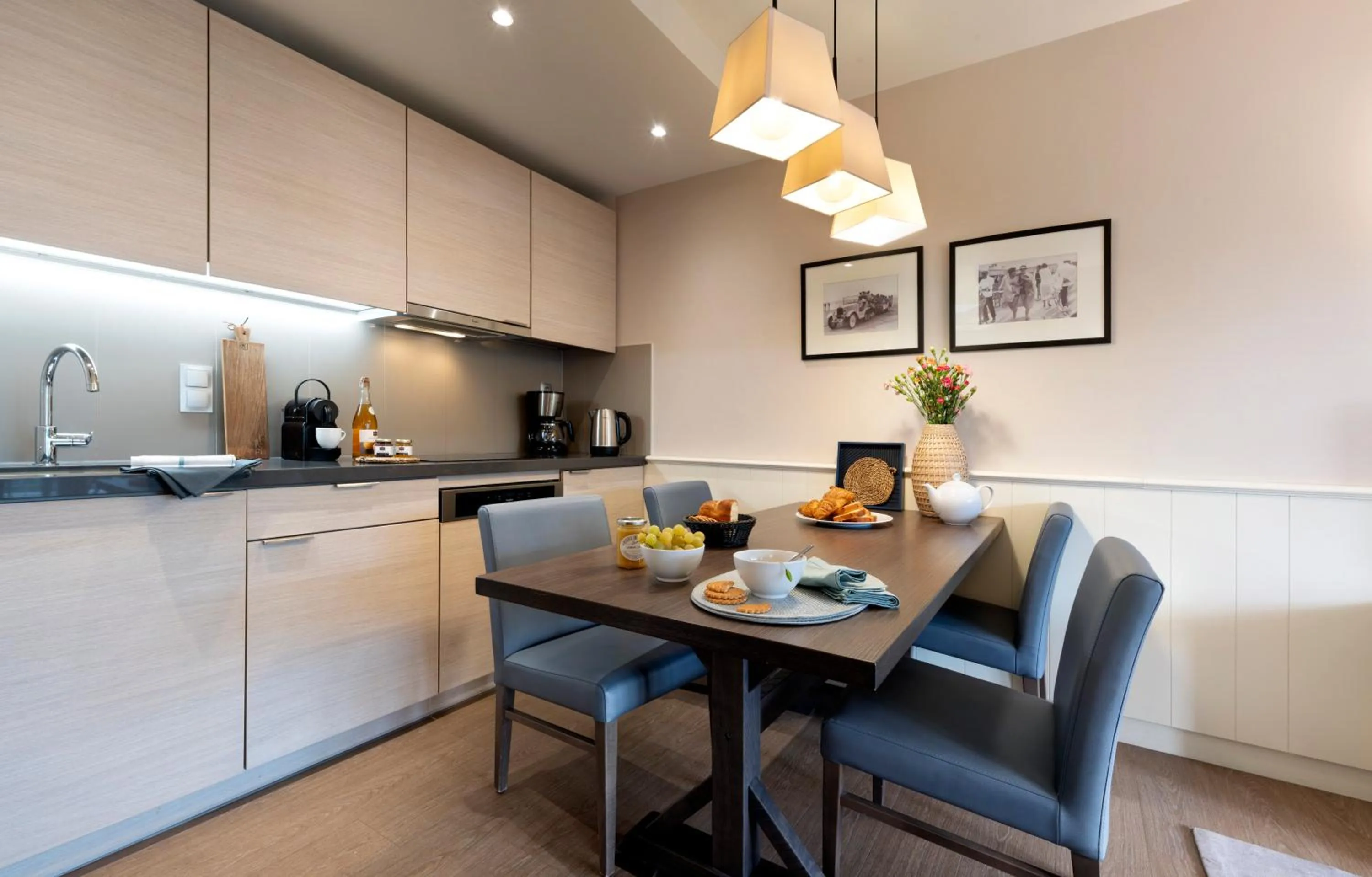 Coffee/tea facilities in Résidence Pierre & Vacances Premium Presqu'Ile de la Touques